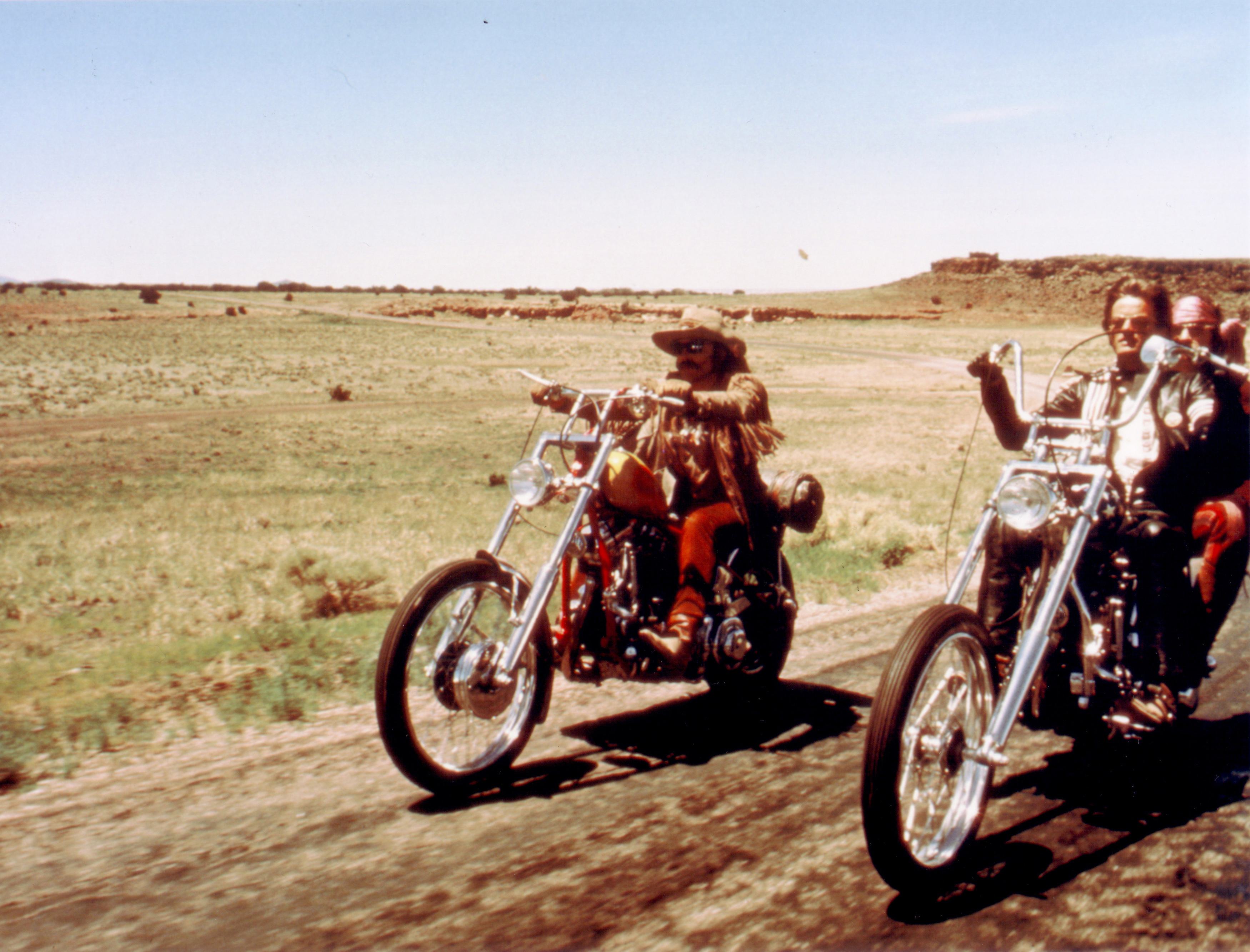 Scena iz filma »Goli u sedlu« - Dennis Hopper, Peter Fonda i Jack Nicholson / Foto Reuters