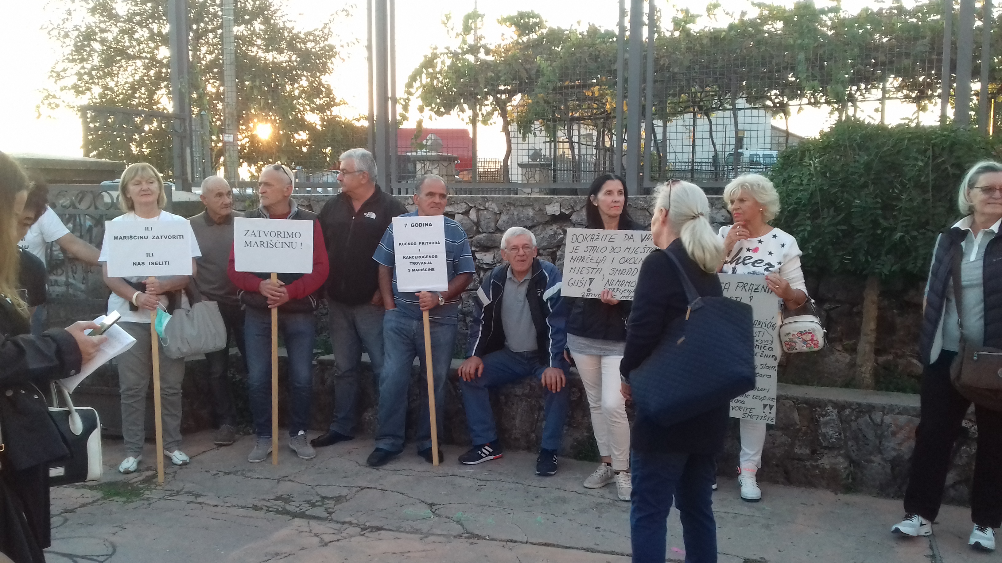 prosvjed protiv Marišćine, Marišćina, Snimio Vedran KARUZA