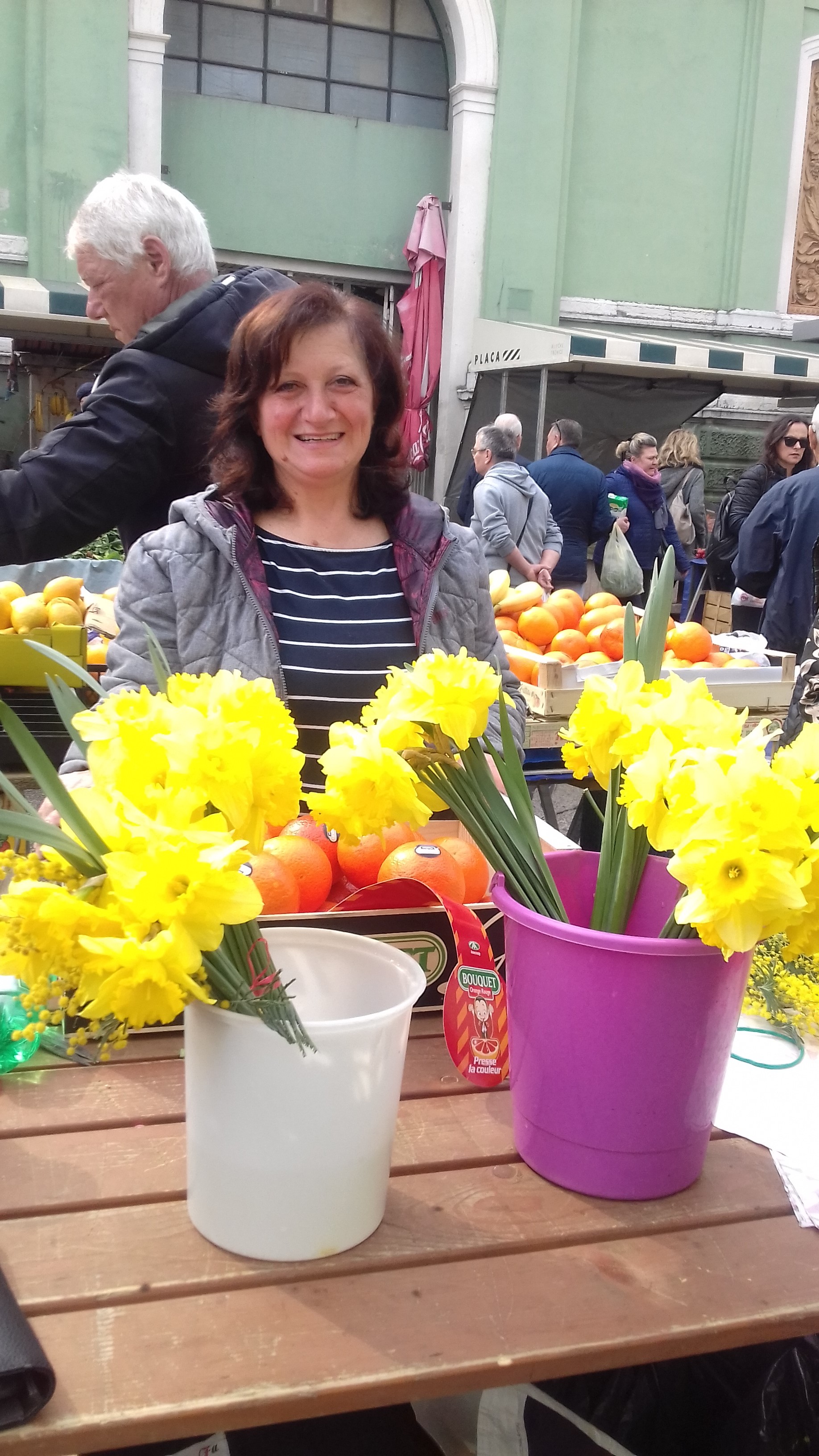 ćuki, narcisi, tržnica, snimila Slavica KLEVA