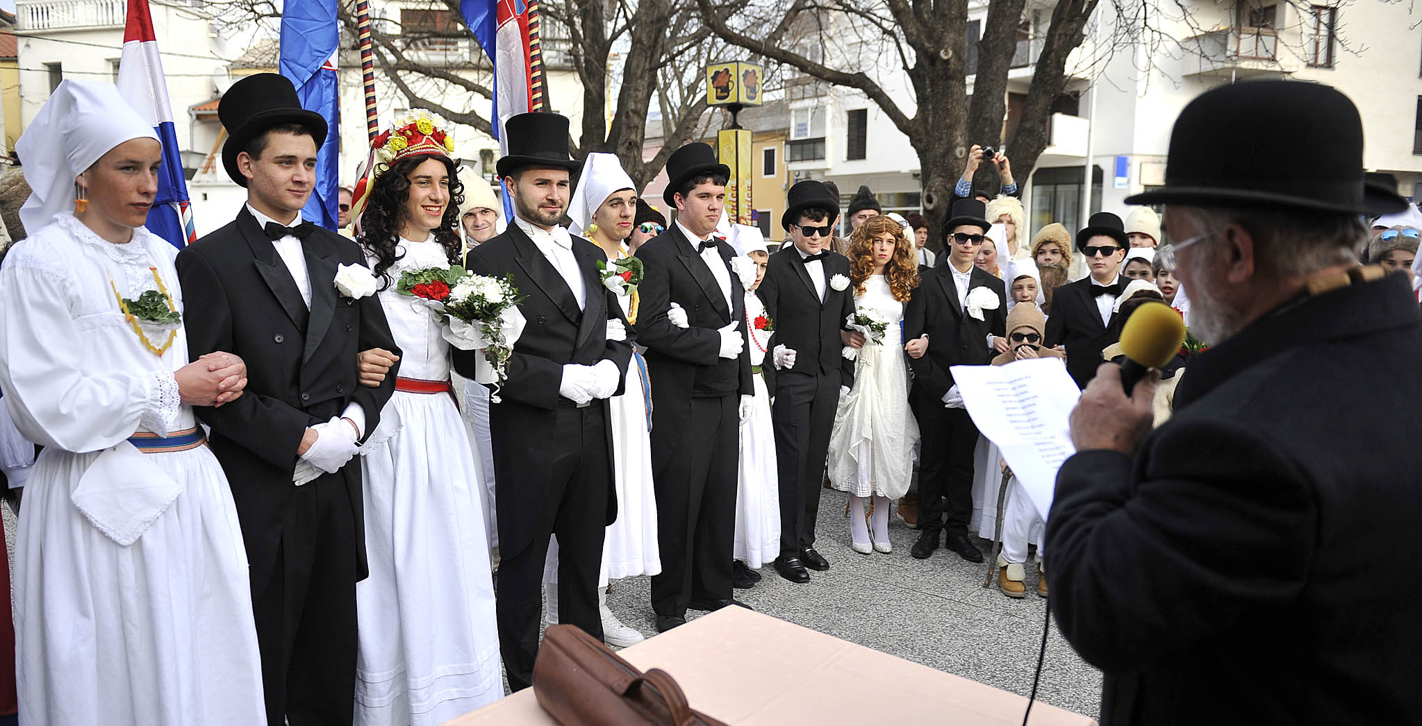 Mlada Mesopustova, vjenčanje »po starinsku«, bit će u nedjelju 28. siječnja / Foto Ivica TOMIĆ