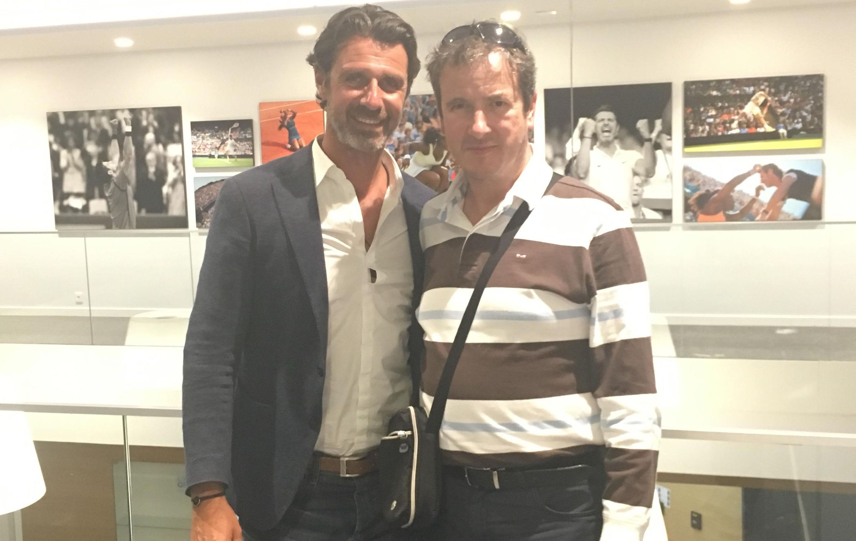 Patrick Mouratoglou i naš novinar Zlatko Horvat