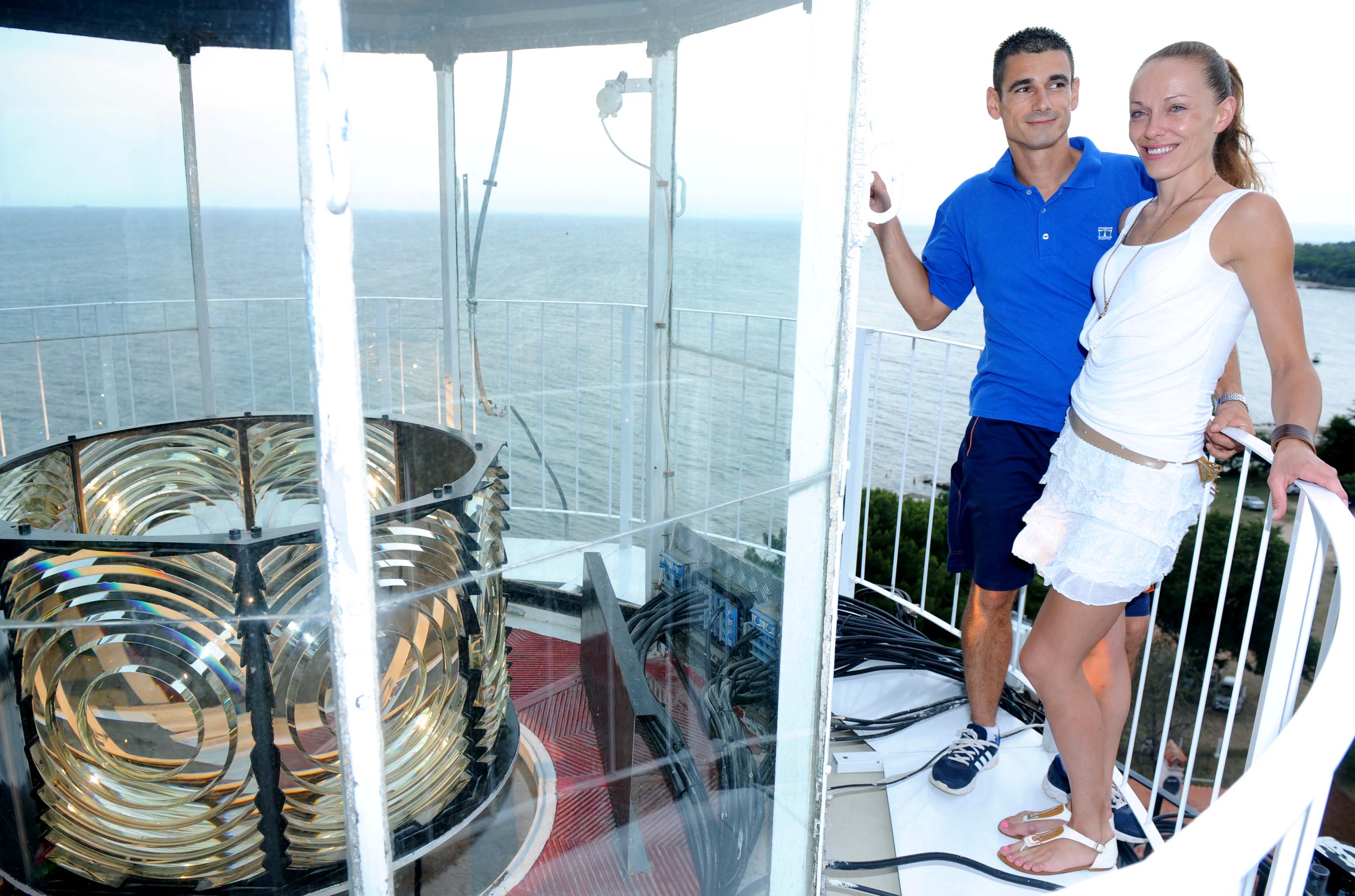 Moja najveća sreća je zapravo urbana legenda. Dogodila se 11. rujna 2004. godine. Taj dan, koliko ja znam, obavljeno je prvo vjenčanje na svjetioniku u Hrvata. Uzeli smo se moja Andrea i ja