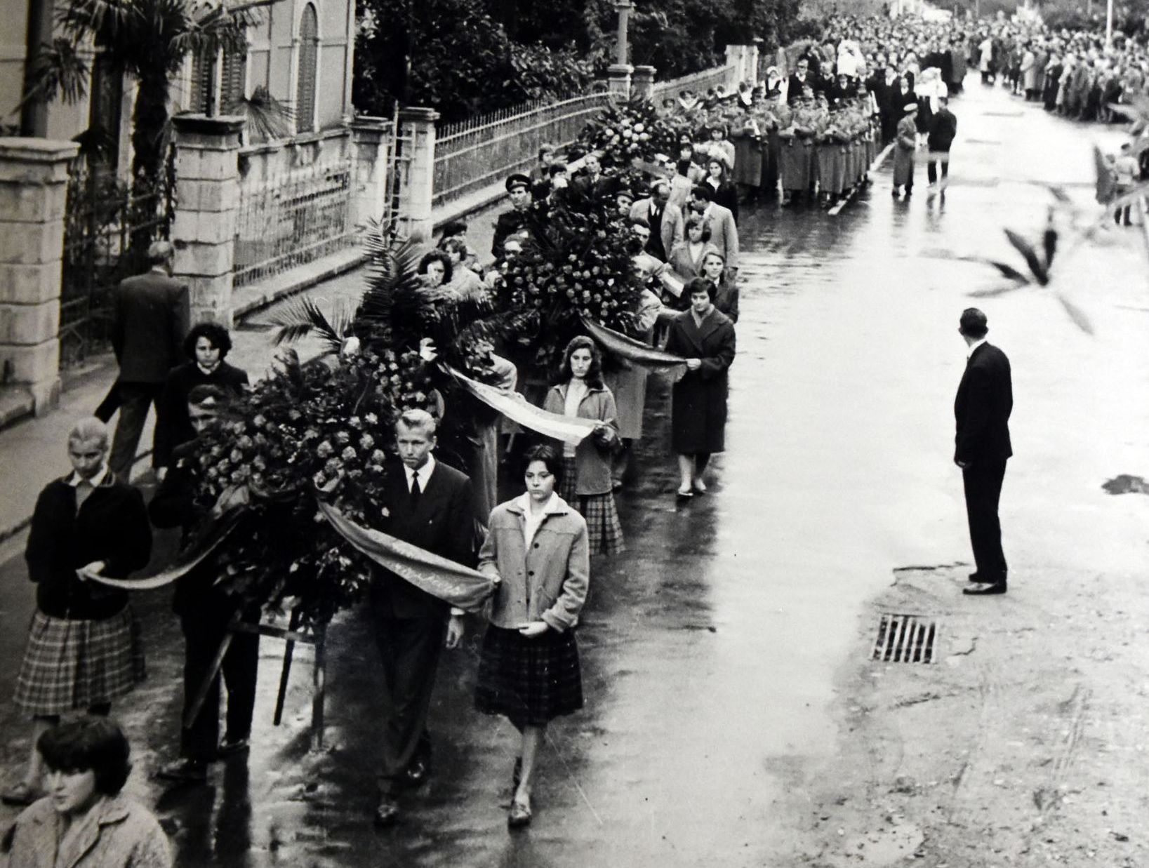 Pogreb Ante Mandića u Opatiji / Foto arhiva obitelji Mandić