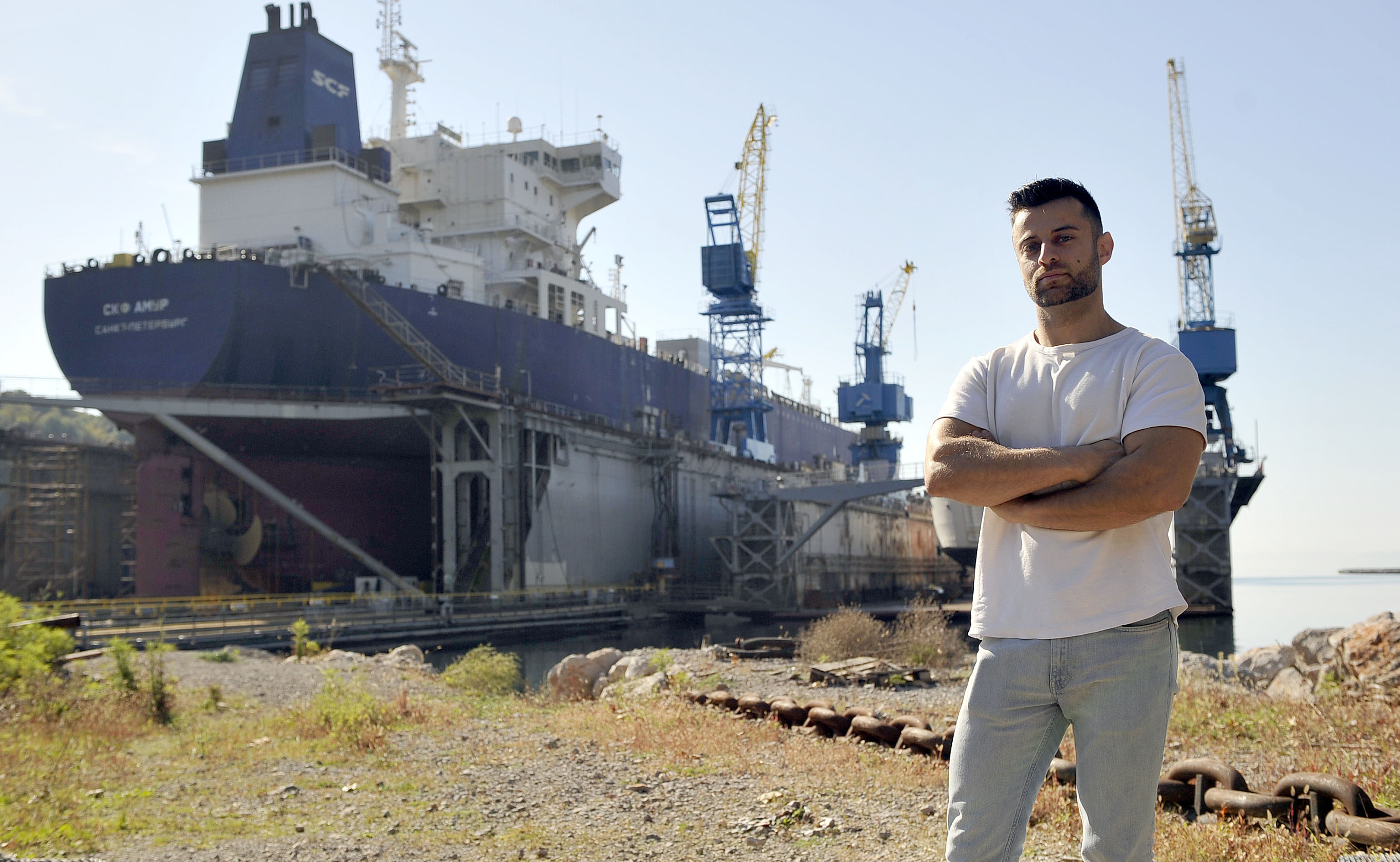 Za jedan relativno mali grad, Rijeka je prilično živahan grad, a sjajna mi je i ta industrijska arhitektura, kaže Ahmad Alcheikh