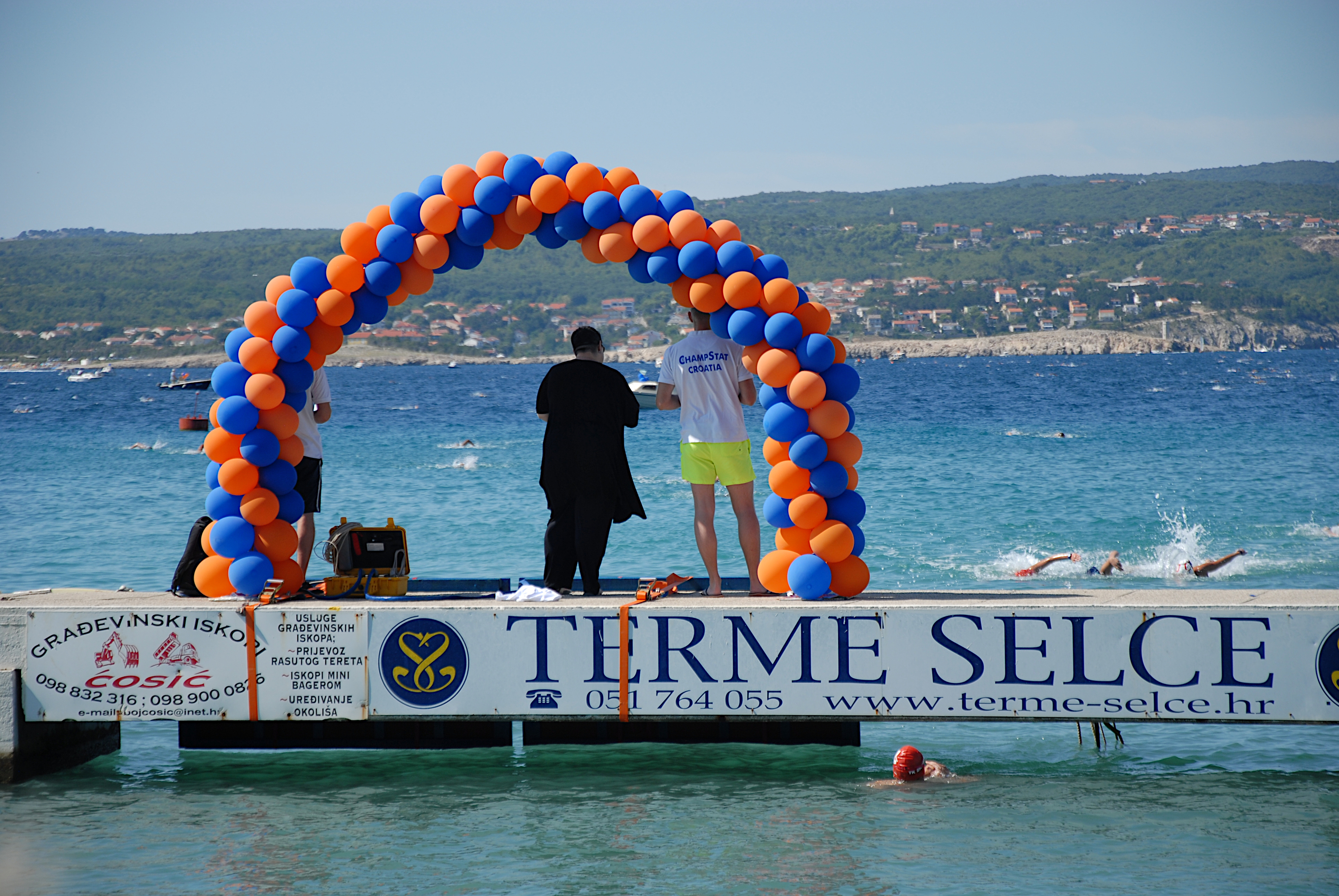 Maraton Šilo-Crikvenica: Cilj u Crikvenici / Snimila Nataša CAR