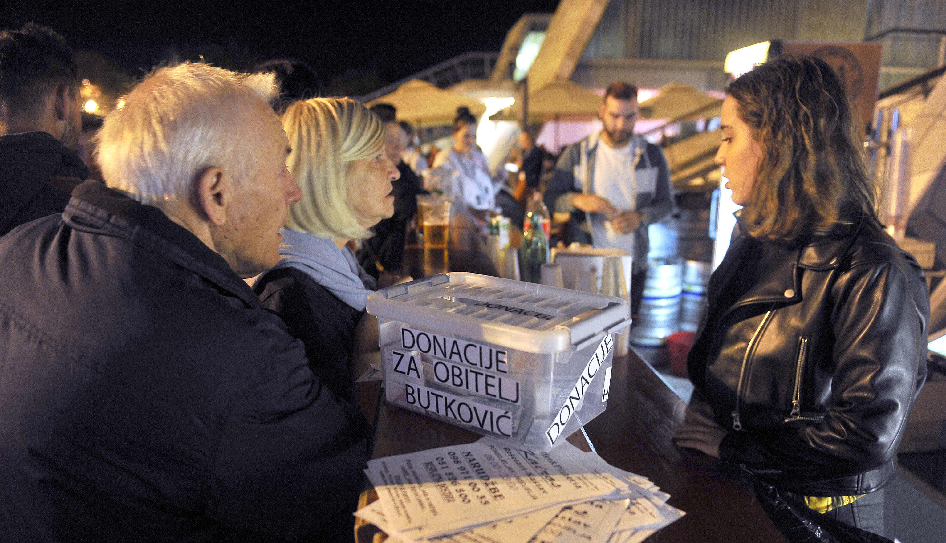 Donacije su se prikupljale tijekom čitavog programa / Snimio Roni BRMALJ