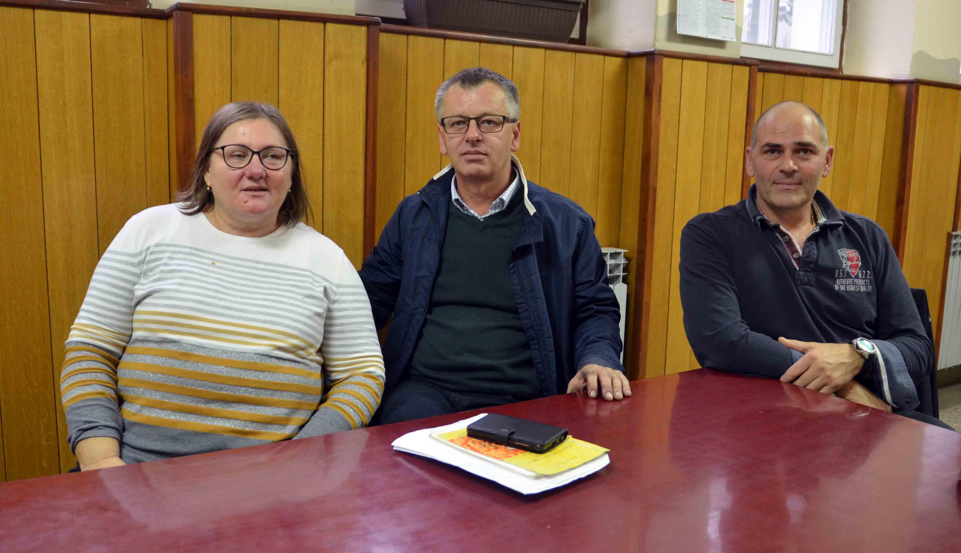 Lidija Jakovac Smokvina, Mladen Gecan i Ervin Petro / Snimio Marinko KRMPOTIĆ