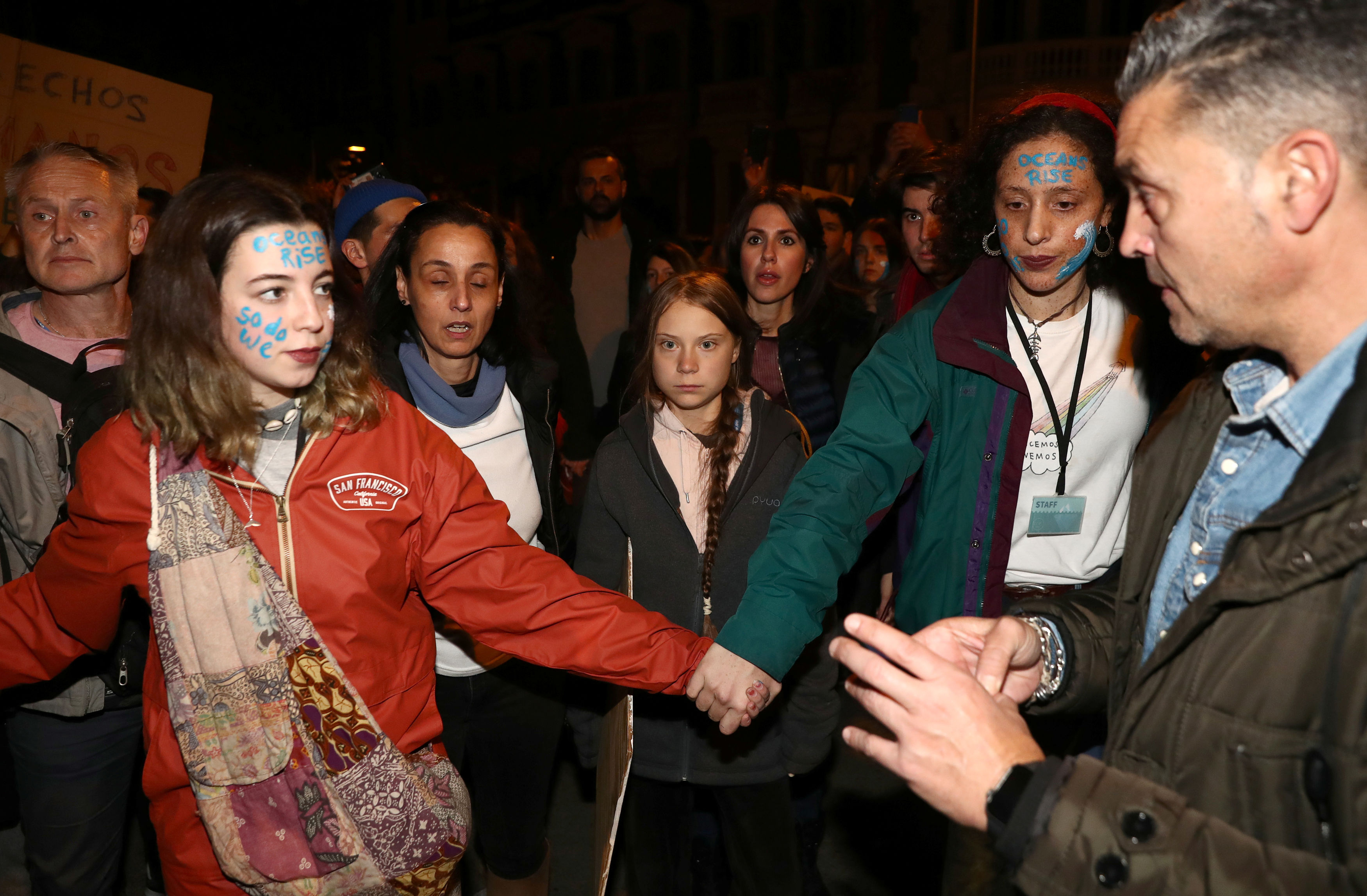 Greta Thunberg na propsvjedu u Madridu / Reuters