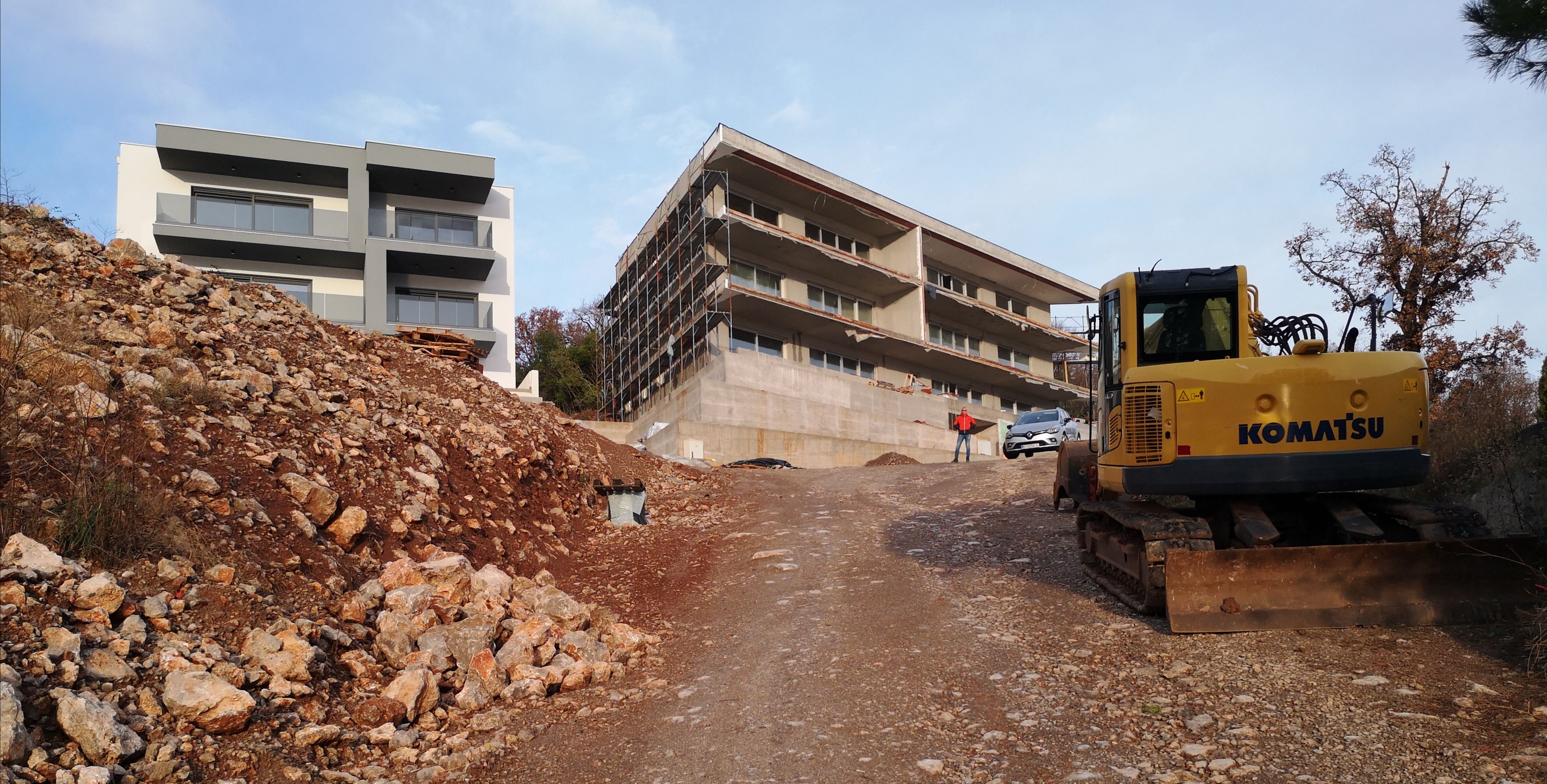 Gradi se užurbano i u nastavku stambenog naselja Kosovo / Snimila Marina KIRIGIN