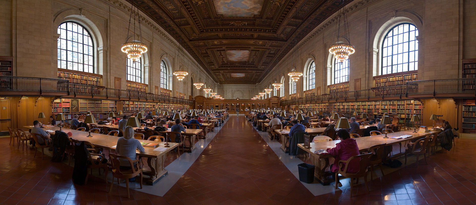 New York Public Library - prizor iz vremena prije korone