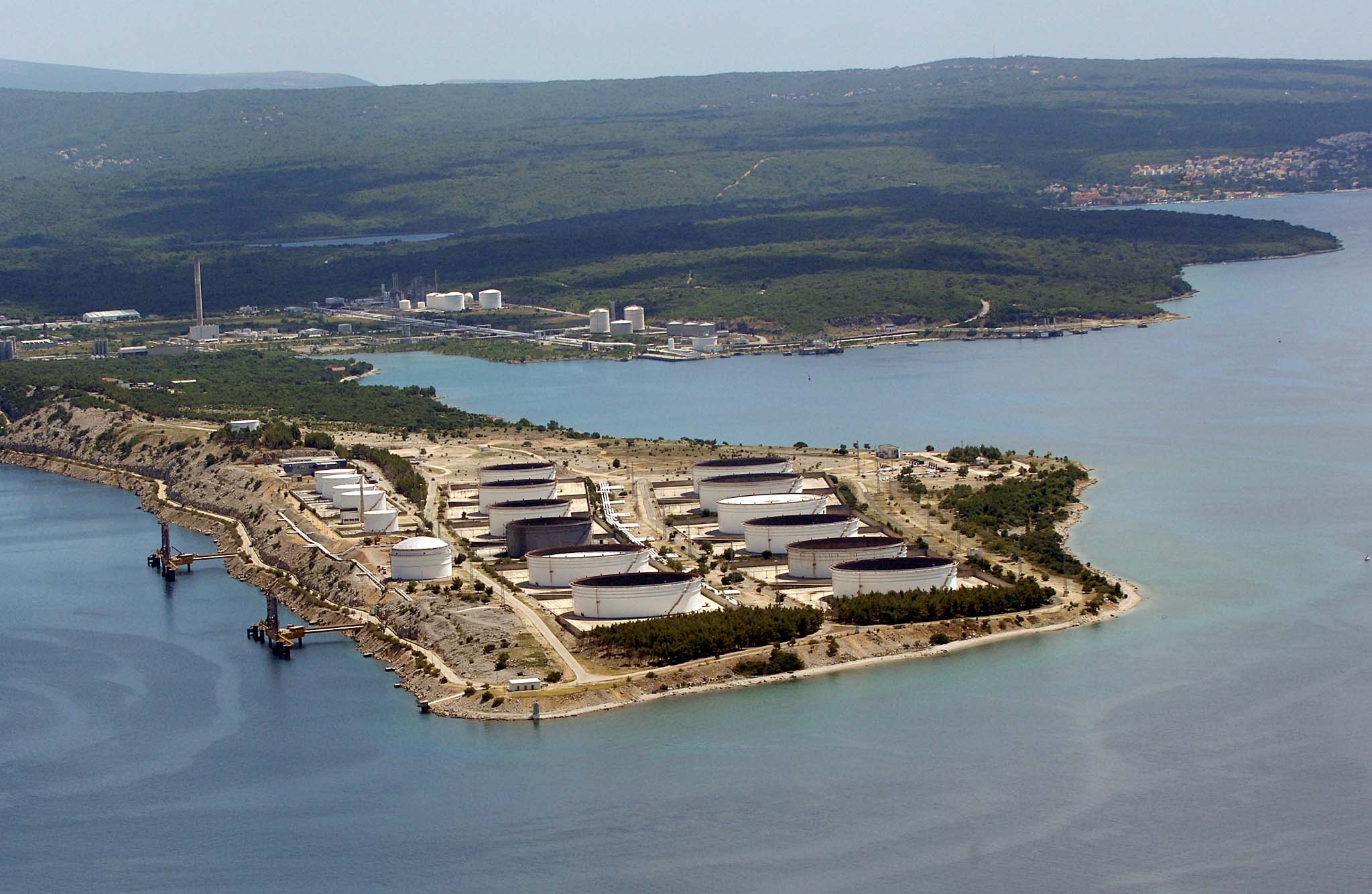 LNG terminal, Omišalj, Dina,