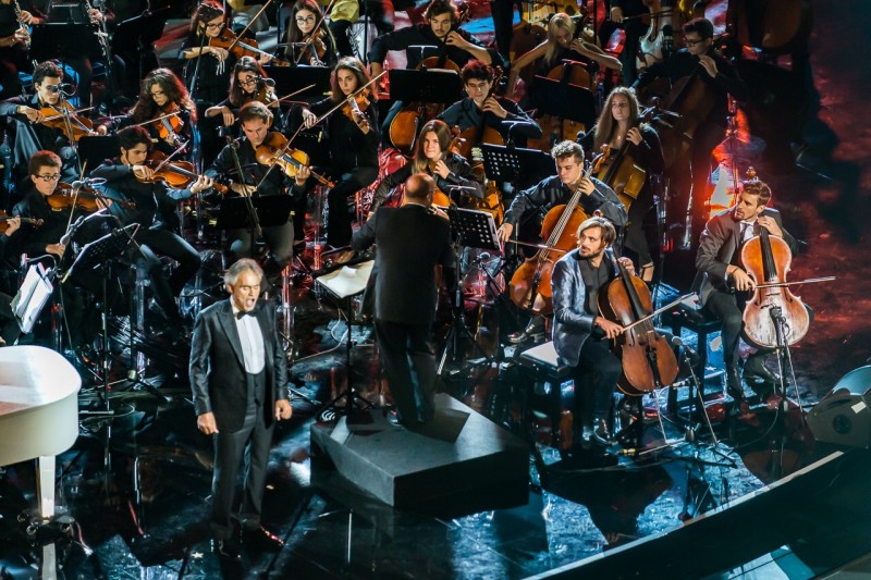 2cellos i Andrea Bocelli