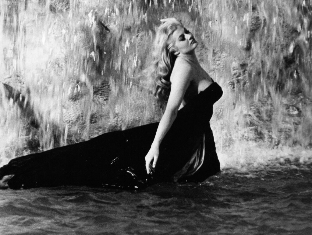 Anita Ekberg u »La dolce vita«, Slatki život, Federico Fellini,
