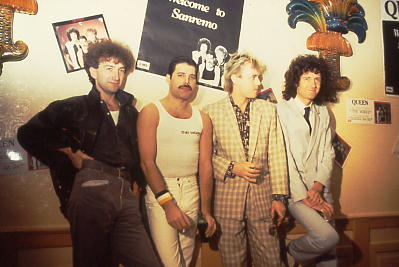 FOTO/Queen, Sanremo 1984./Wikipedia