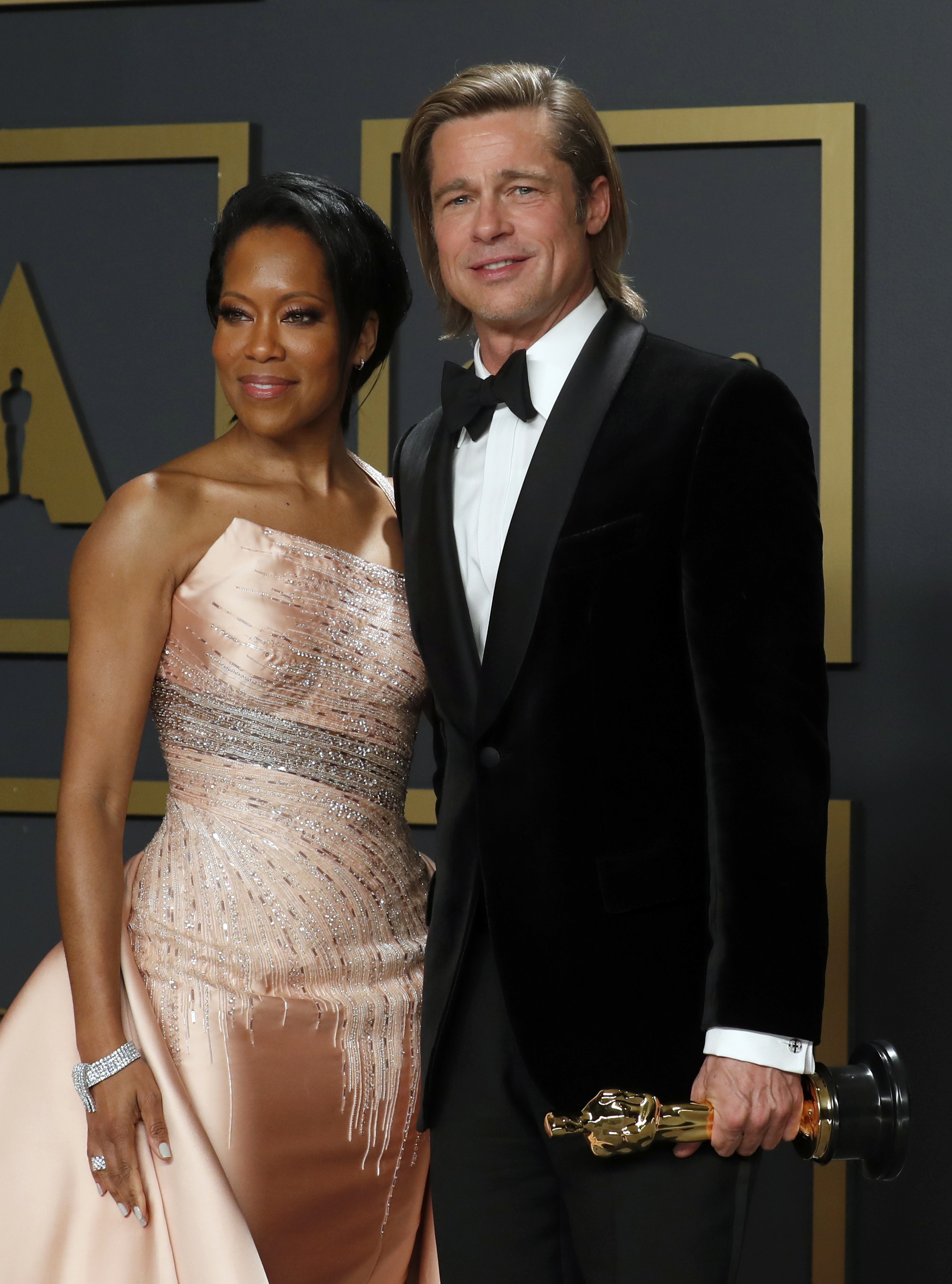 FOTO/REUTERS, Regina King & Brad Pitt