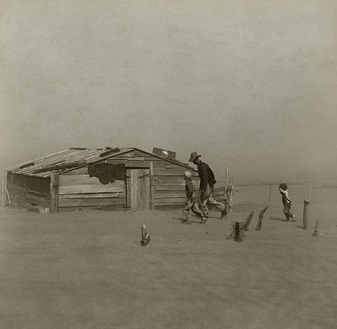 FOTO/Zdjela prašine, Oklahoma 1936., Wikipedia - Arthur Rothstein