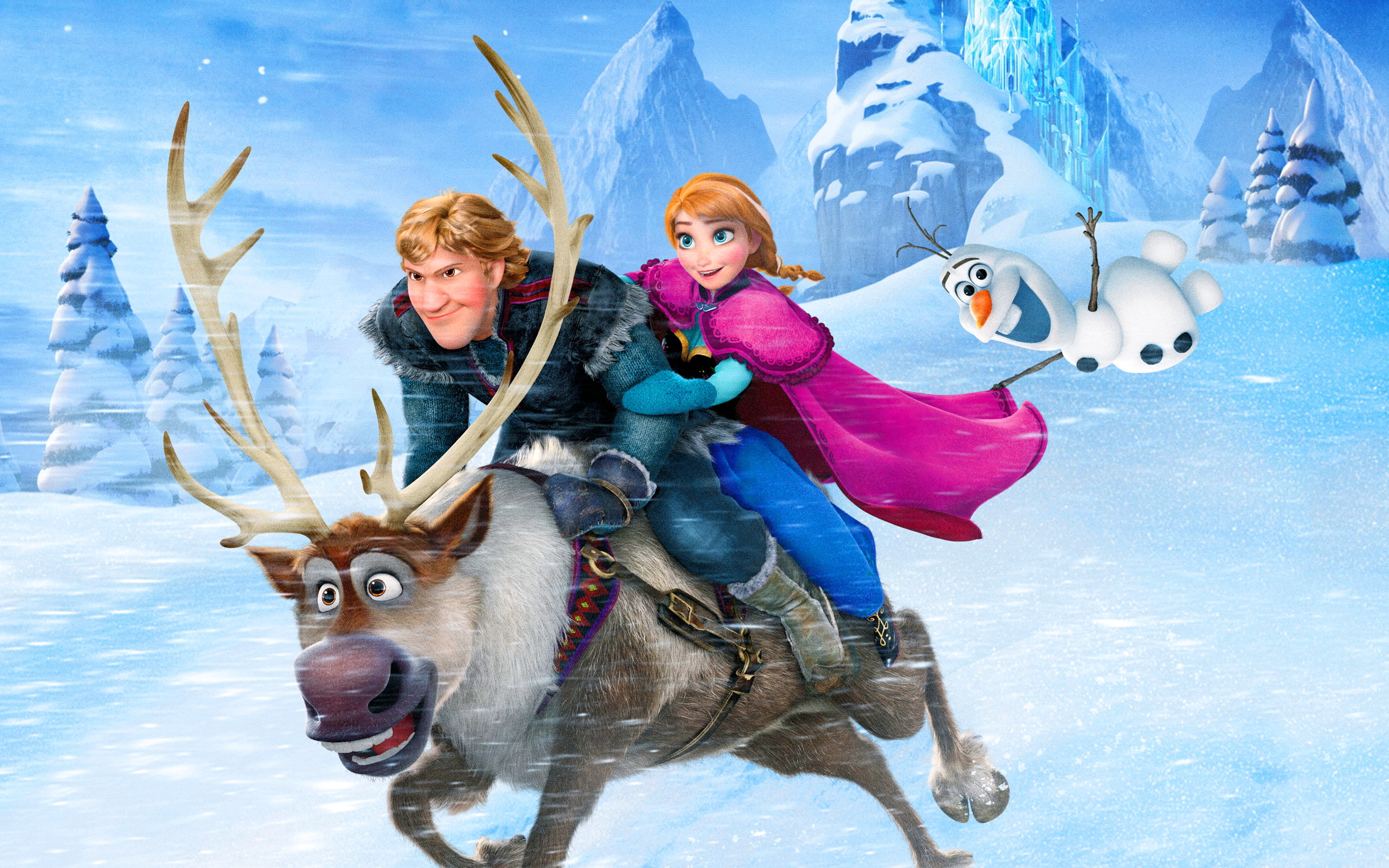 Prizor iz filma »Frozen« (»Snježno kraljevstvo«, 2013)