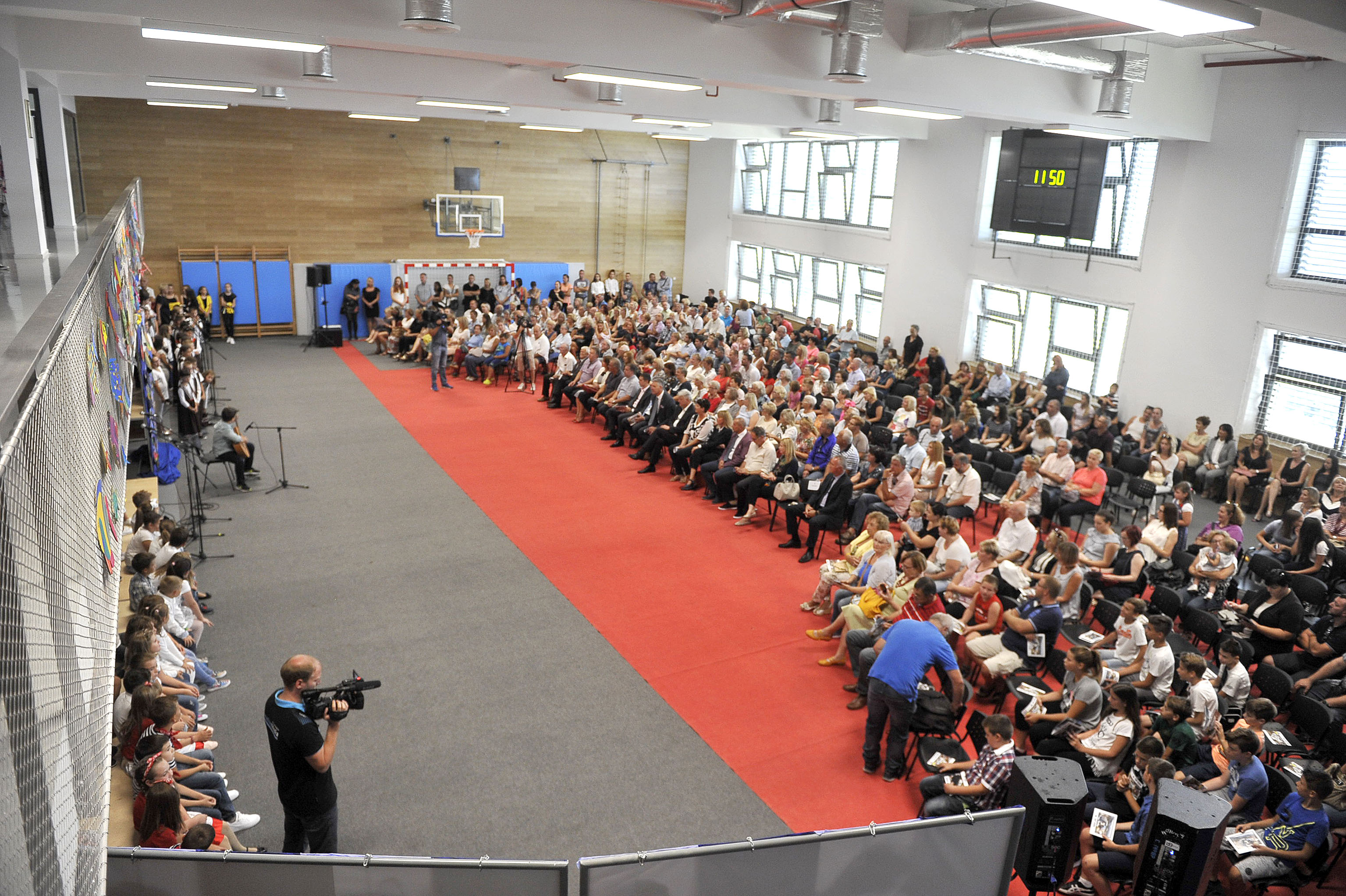 sportska dvorana OŠ Hreljin, OŠ Hreljin, Snimio Roni BRMALJ