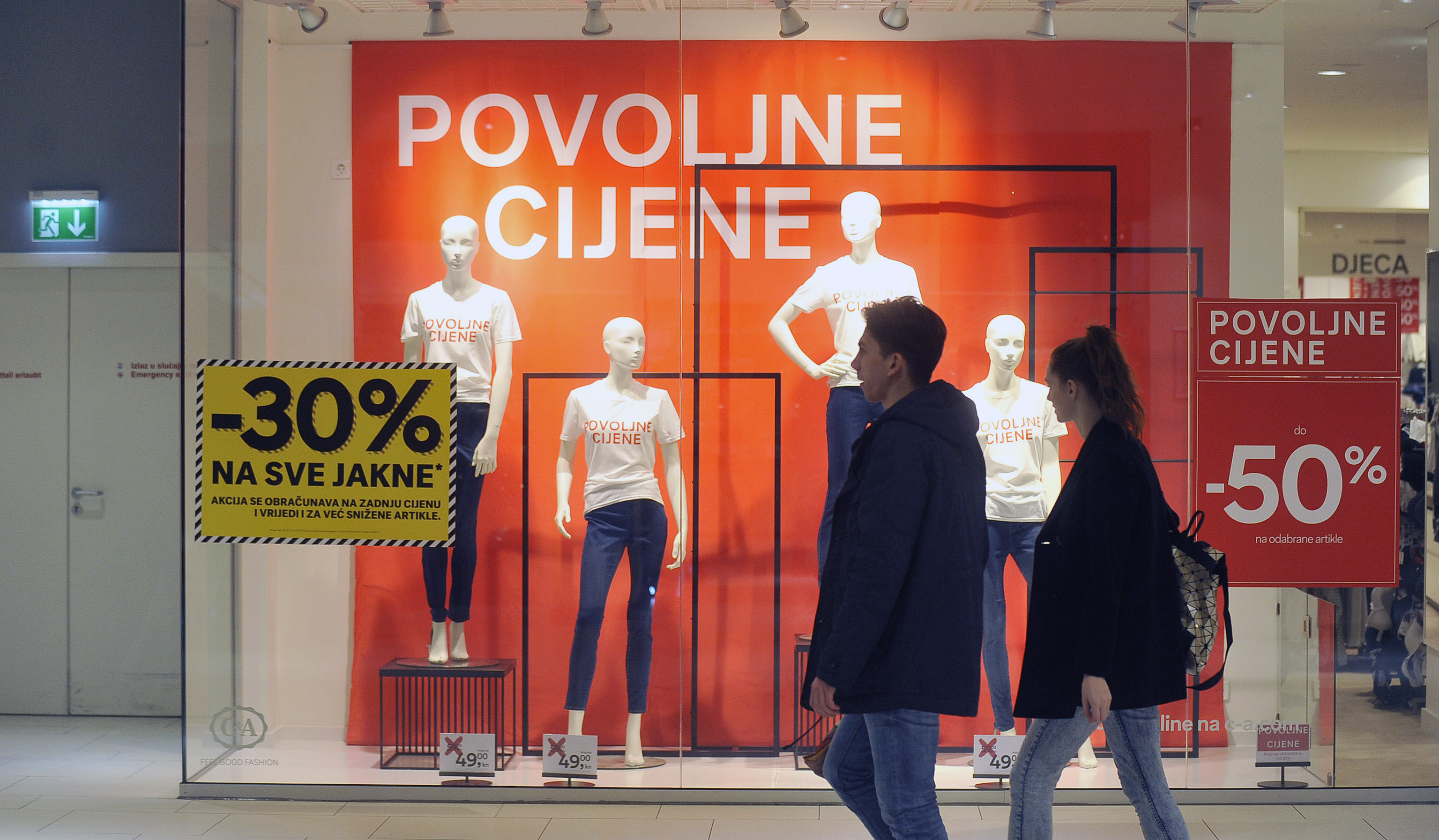 sniženja, shopping, snimio Roni BRMALJ