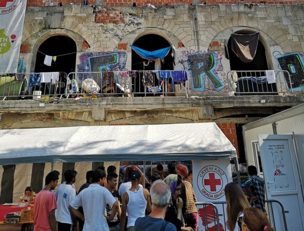 izbjeglički kamp, izbjeglice, imigranti,