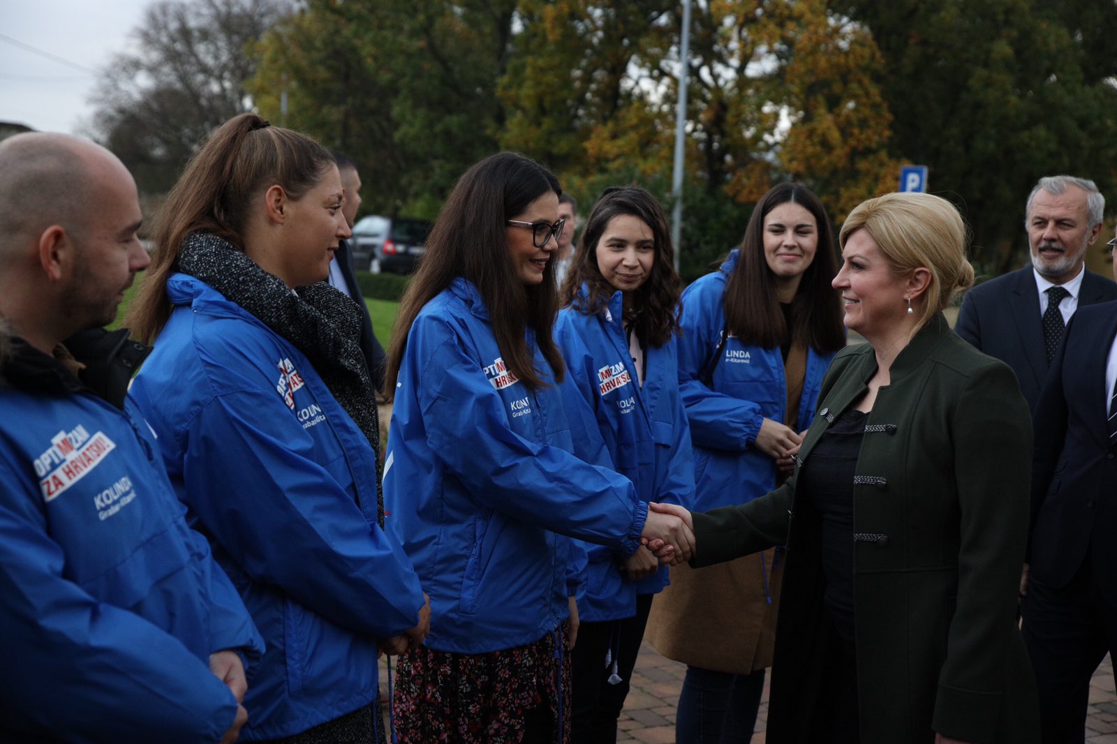 Kolinda Grabar-Kitarović u Kninu