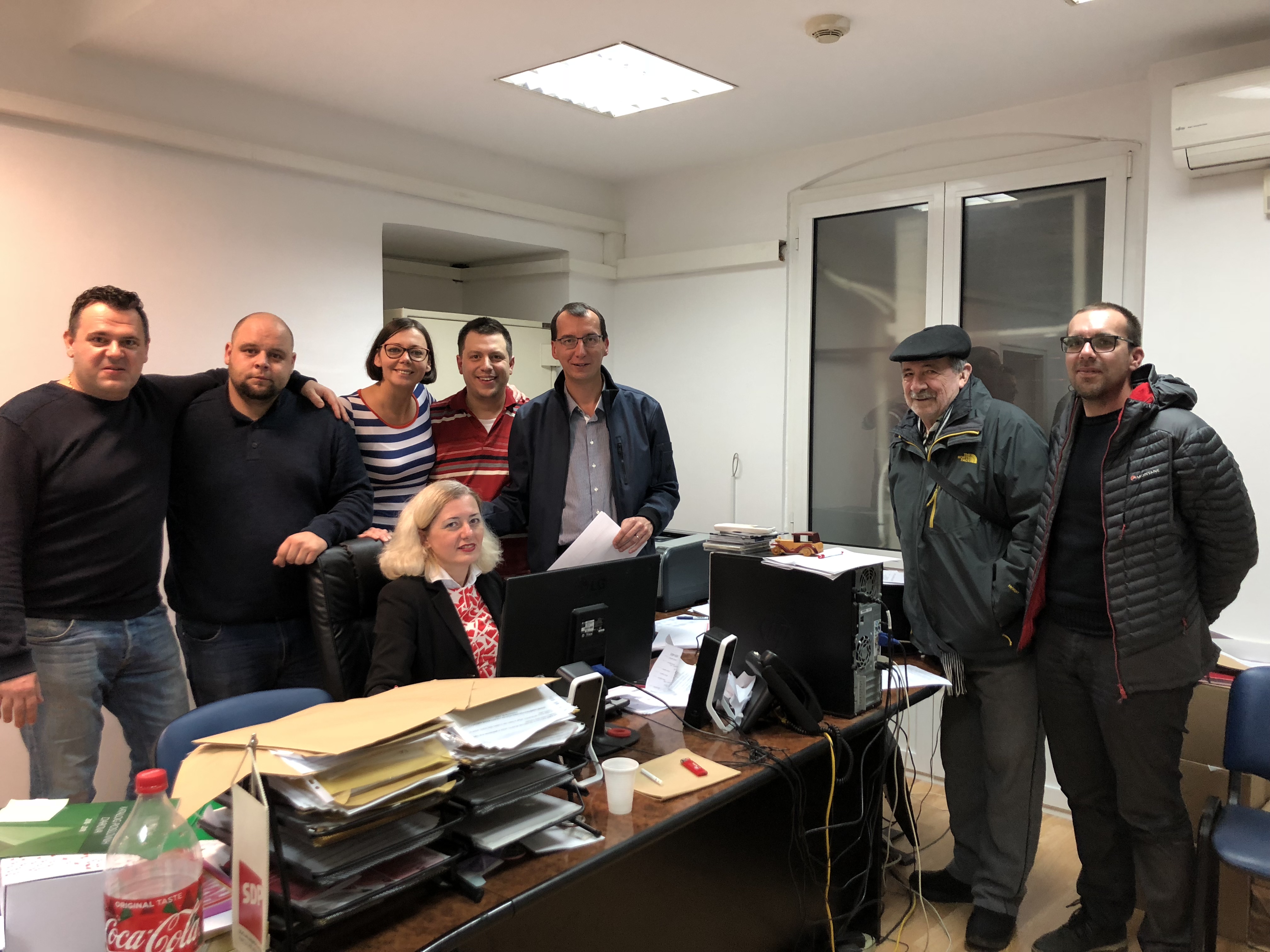 Mjesni izbori u Rijeci - stožer SDP-a / Foto Tihana Tomičić