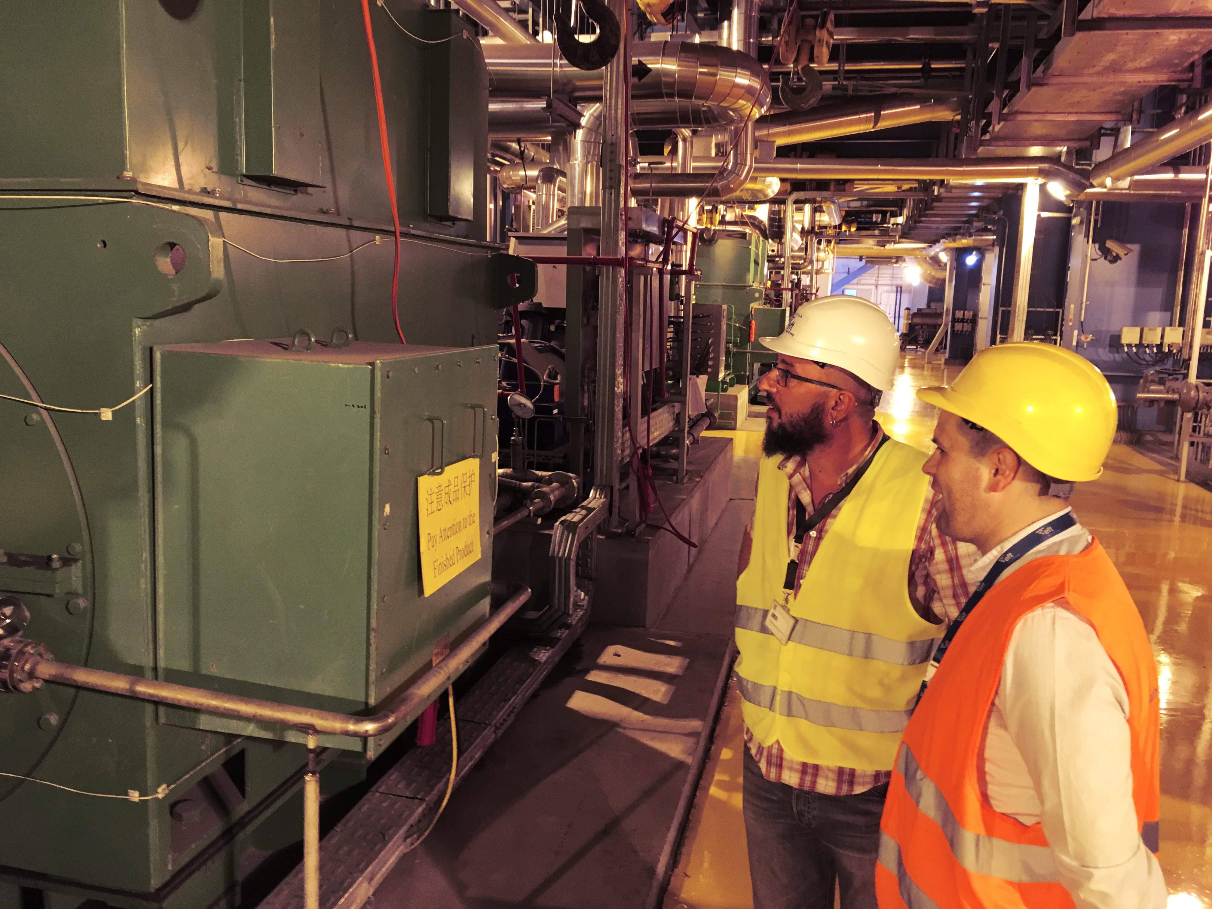 Pogon je nov, blista, a i posebno pripremljen za dolazak delegacije HEP-a