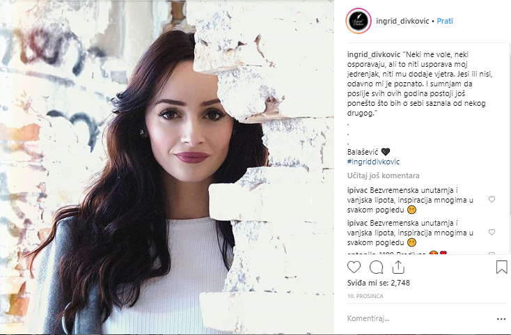 Instagram, Ingrid Divković