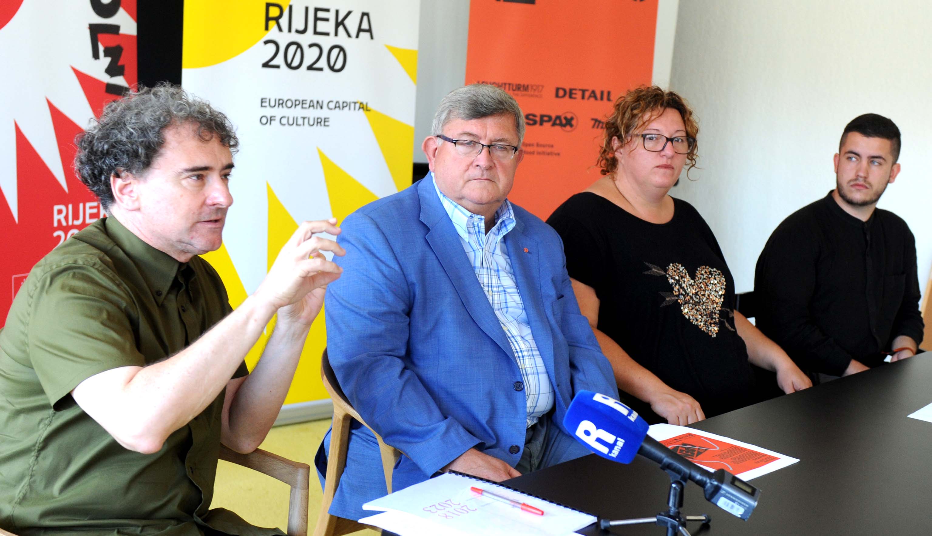 Idis Turato, Vojko Obersnel, Emina Višnić i Filip Pračić / Foto: M. GRACIN