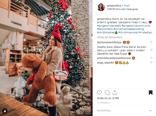 Instagram, Lucija Kontić (gingerellica)