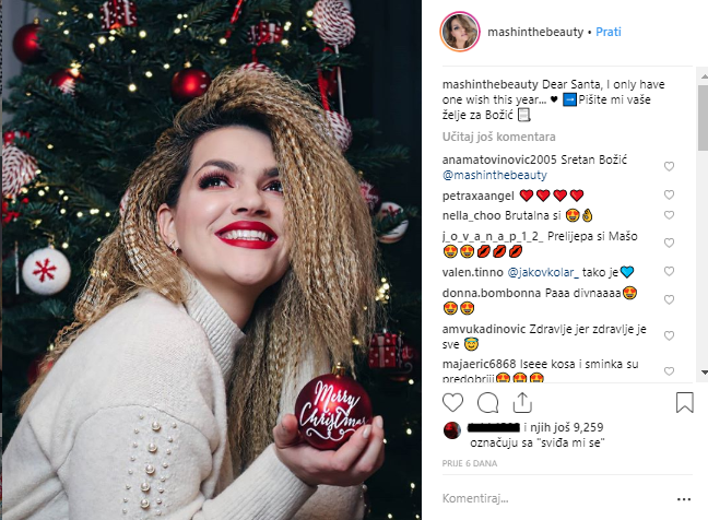 Instagram, Maša Zibar