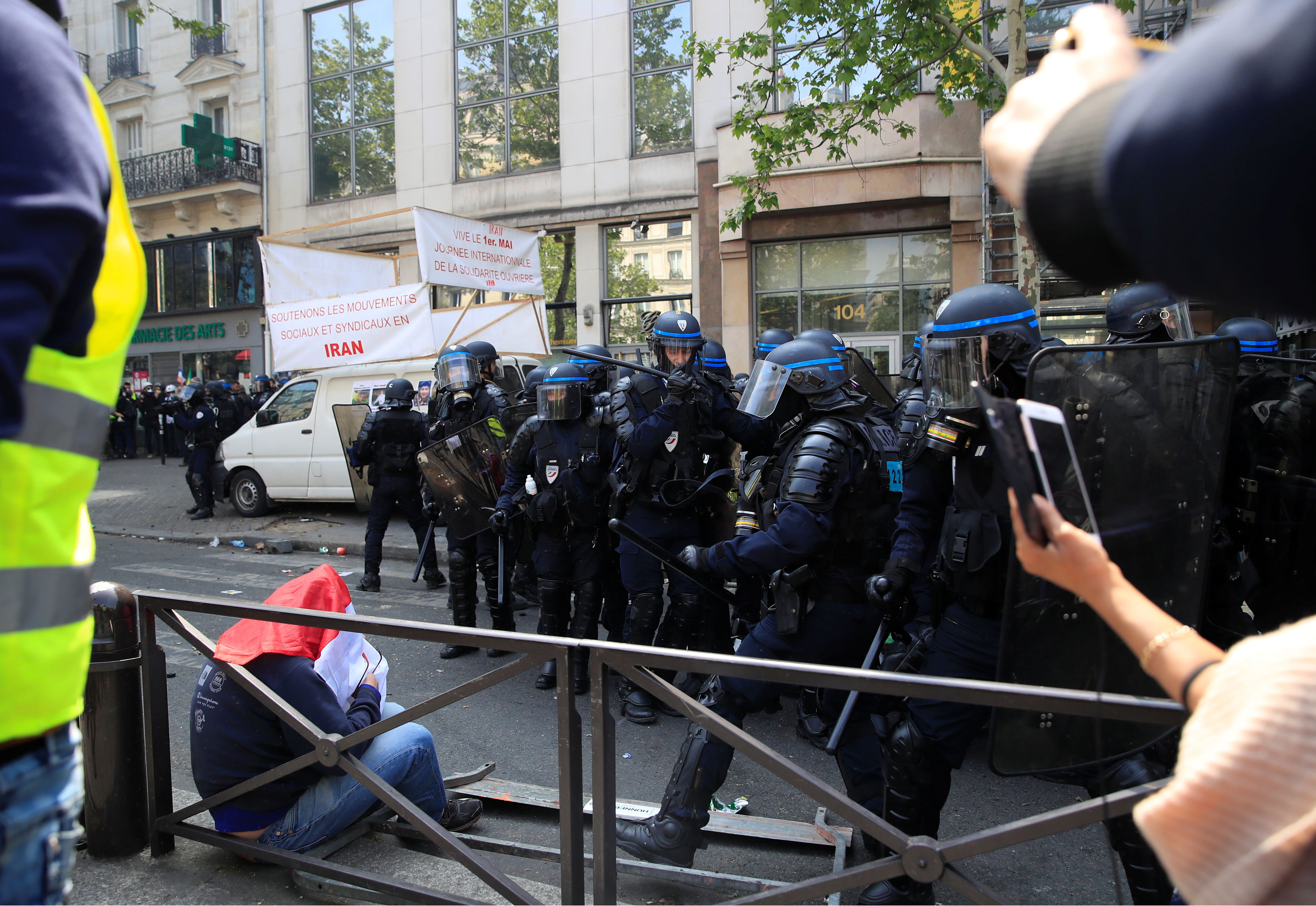 Prosvjed u Parizu, Foto Reuters