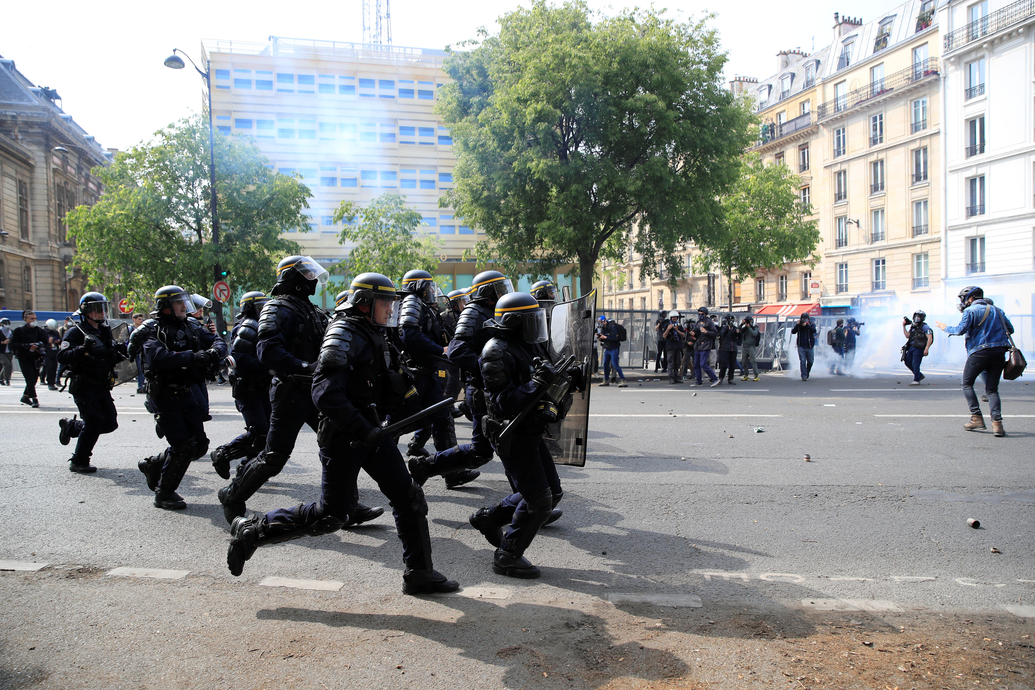Prosvjed u Parizu, Foto Reuters