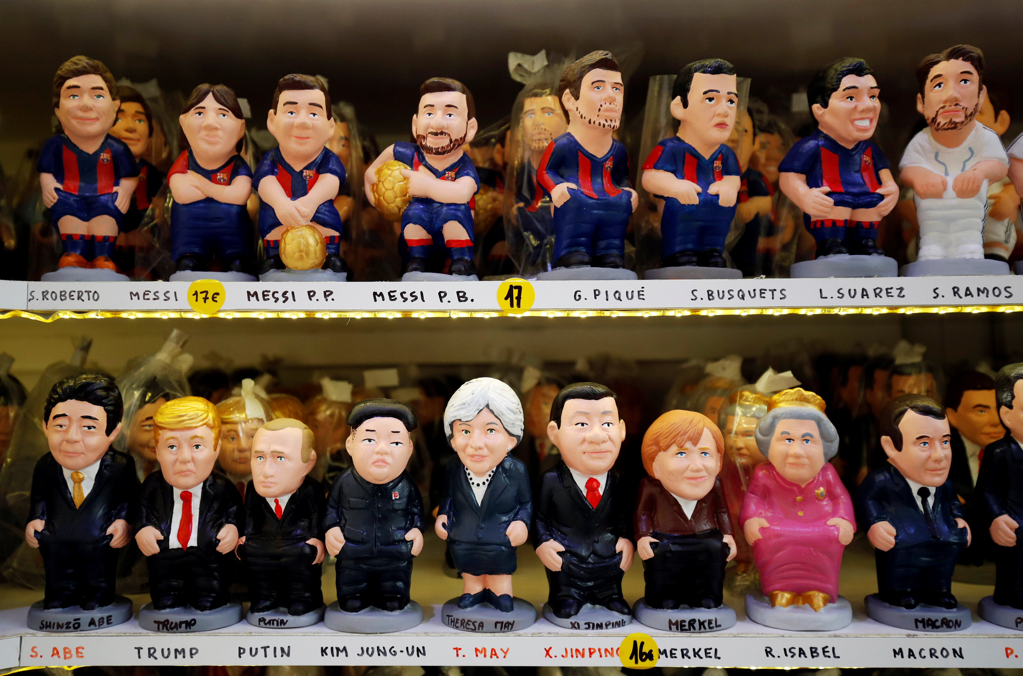 caganers, caganer, božićne figurice, Katalonija / Foto Reuters