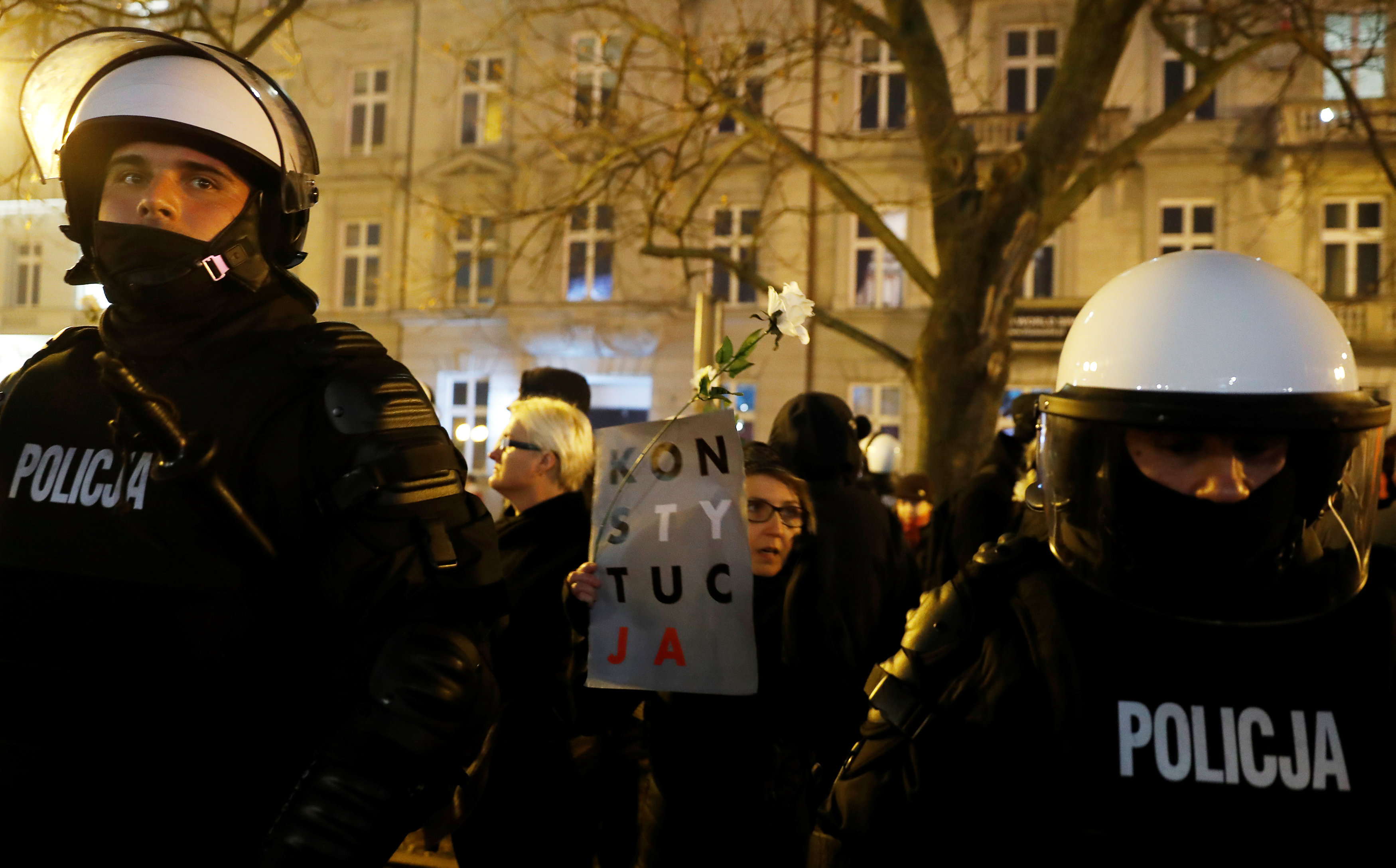 marš ekstremnih desničara, fašisti, neonacisti, Poljska, Varšava, Foto Reuters