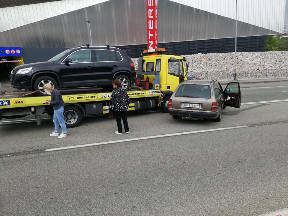 prometna nesreća, mercedes i kamion, Rujevica, Foto Maks KOSJEK