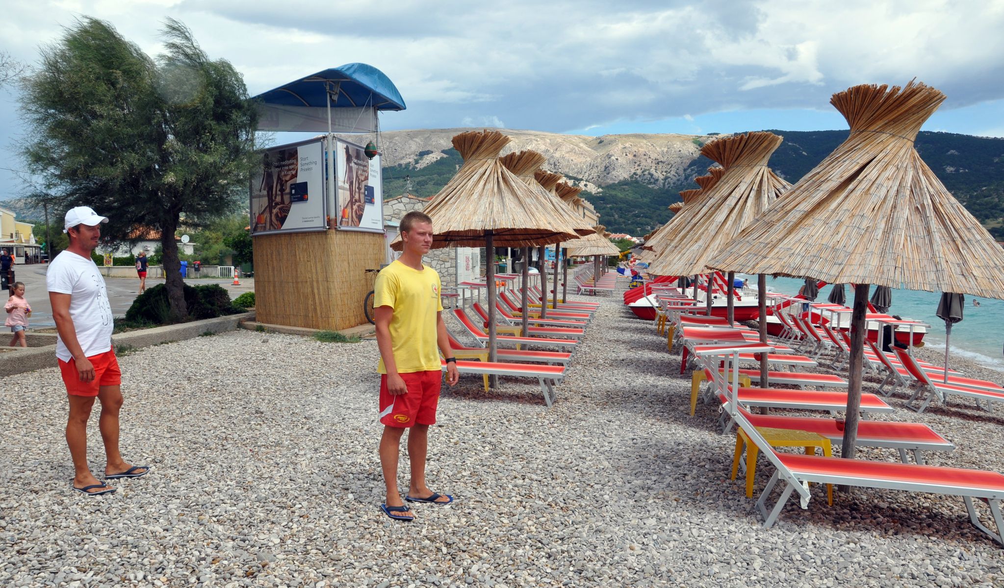 Plaža u Baški /  Foto M. Trinajstić