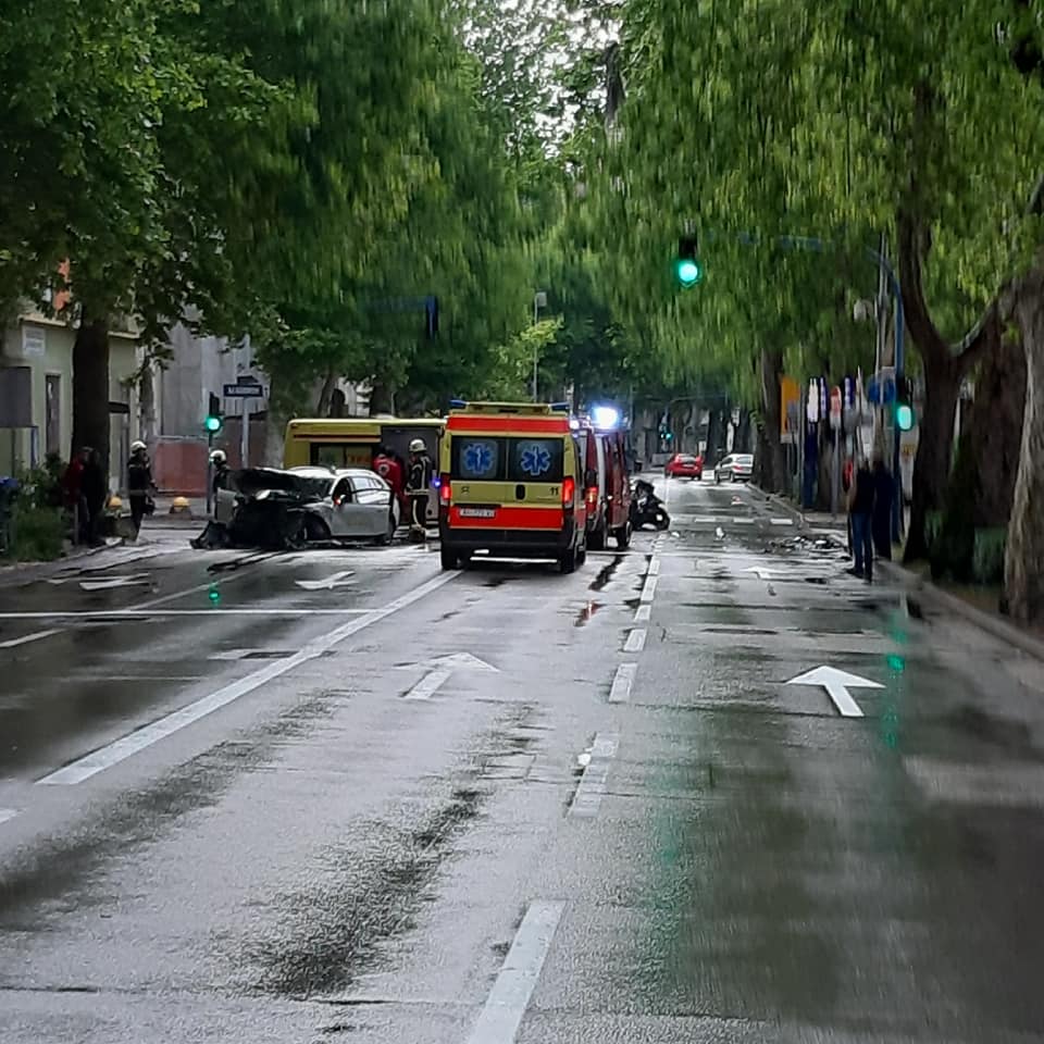 prometna nesreća kod željezničkog kolodvora, Foto Alen RI / facebook