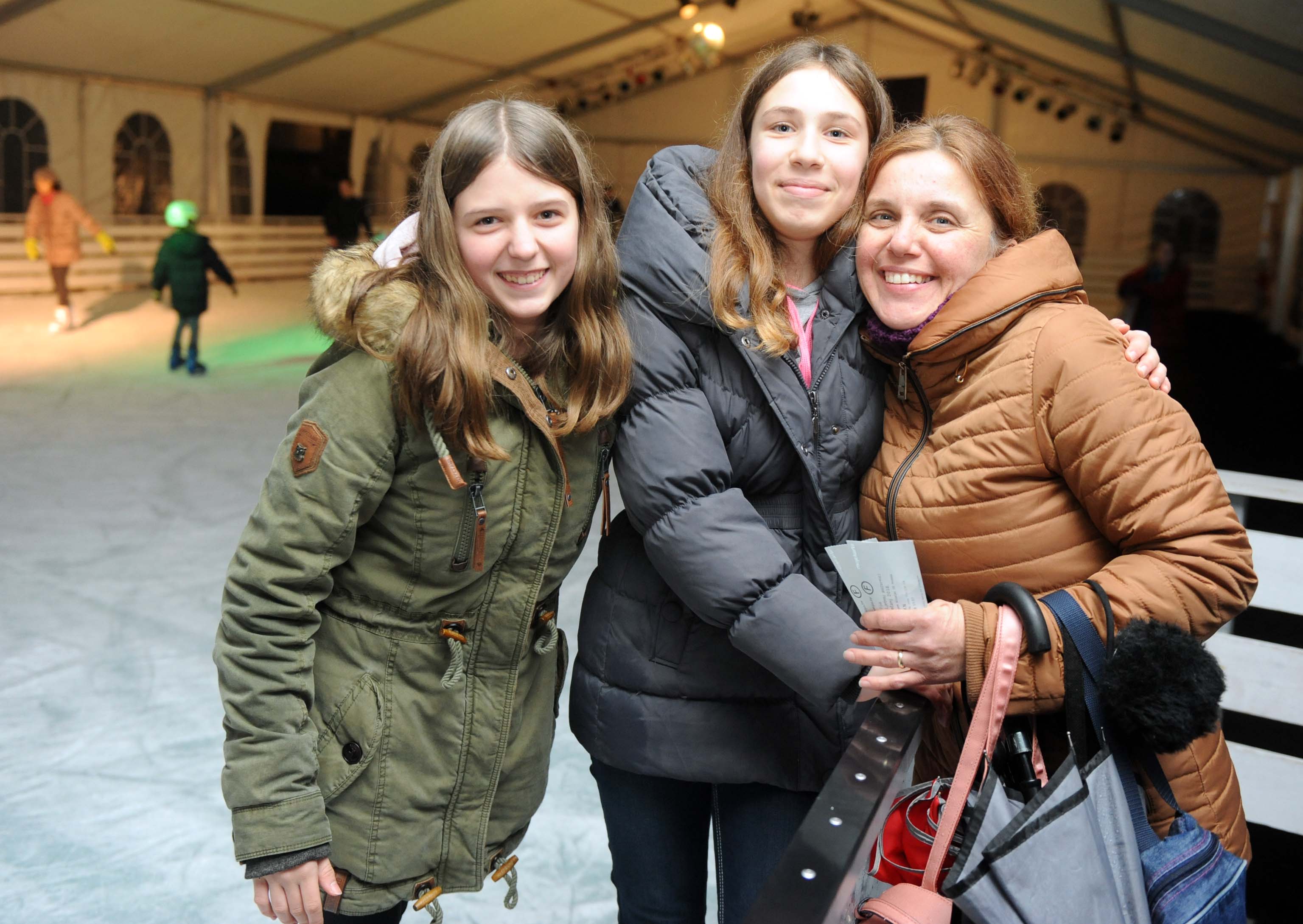 Snježana Smojver s kćerima Ivanom i Enom / Foto Marko GRACIN