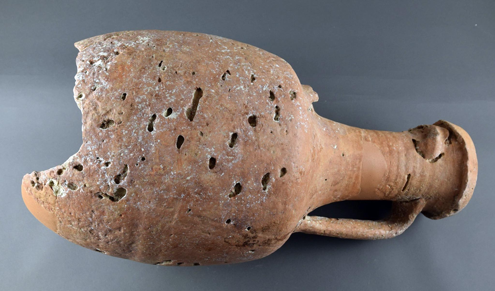 Jedna od amfora pronađenih prije pola stoljeća kod Raba