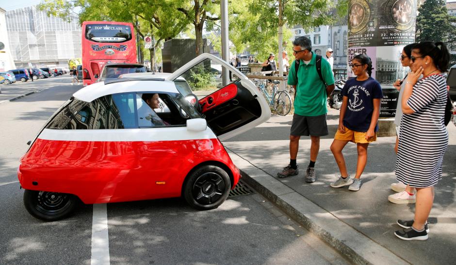 Microlino, električni automobil, Foto Eeuters