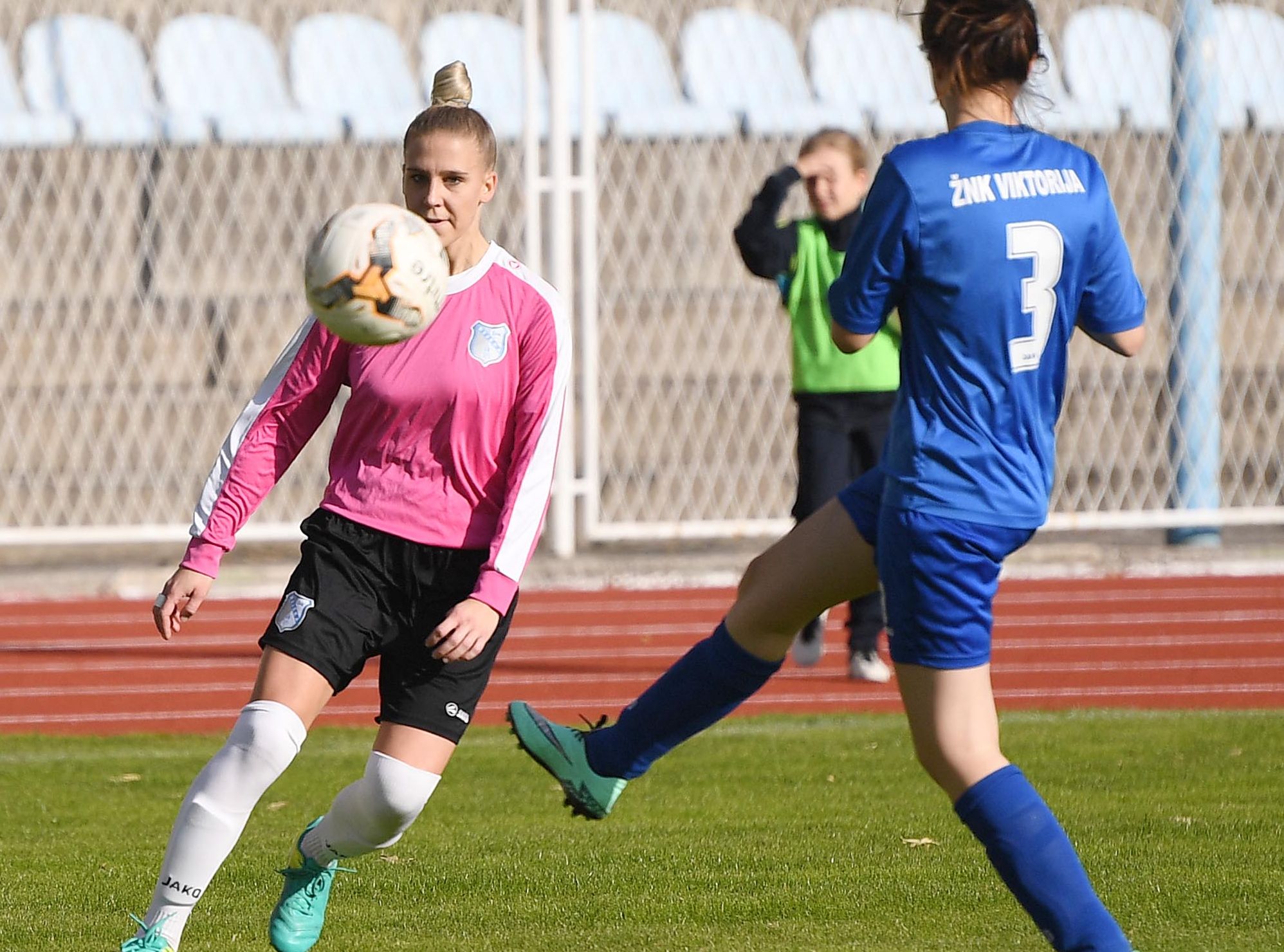 Imaju što pokazati - Mirna Sudan (Rijeka) i Magdalena Dražetić (Viktorija) / Foto Ivica TOMIĆ