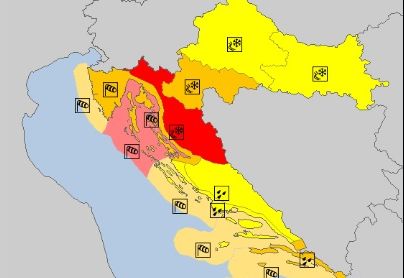 Screenshot Meteoalarm