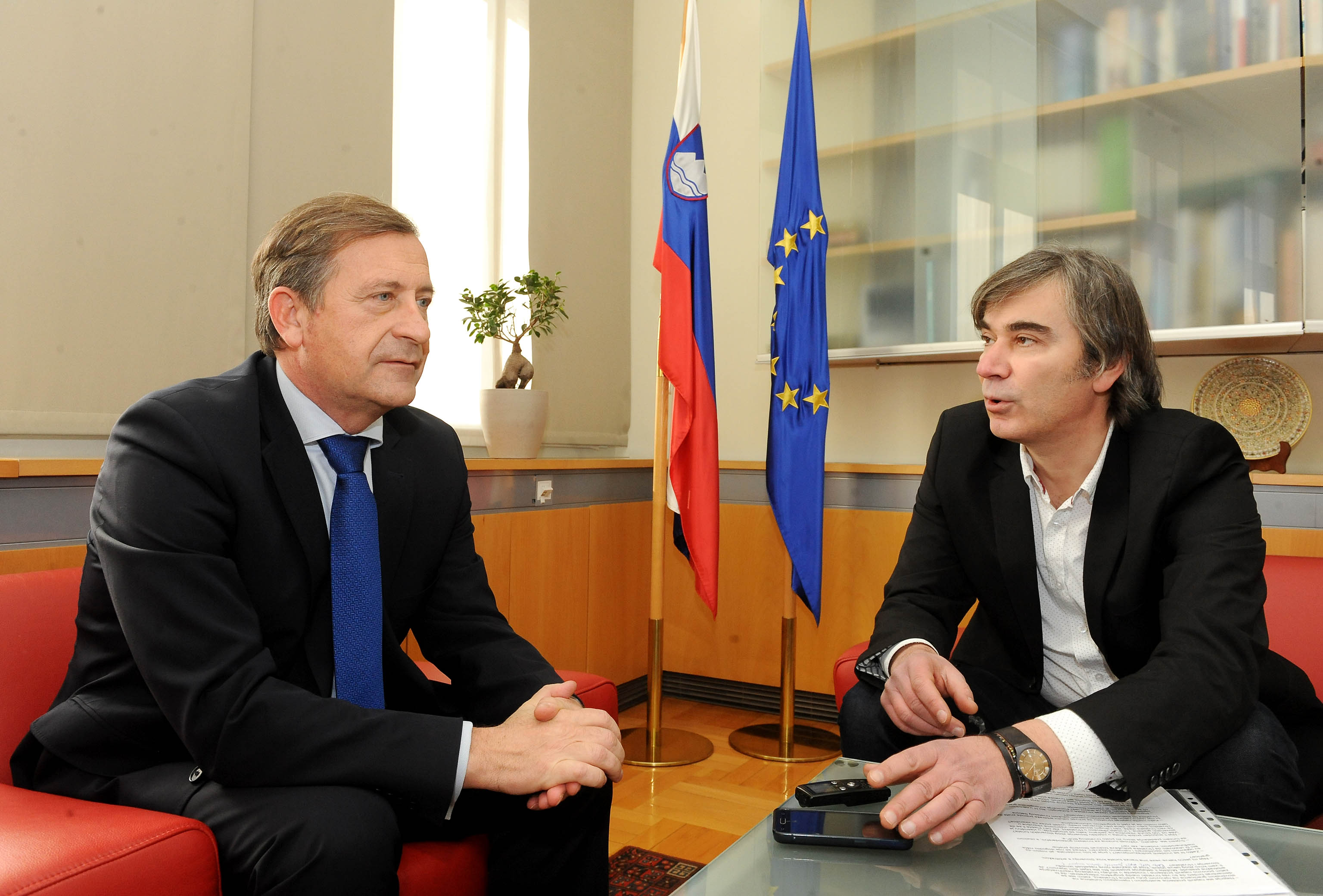 Karl Erjavec i Denis Romac, Foto: S. DRECHSLER
