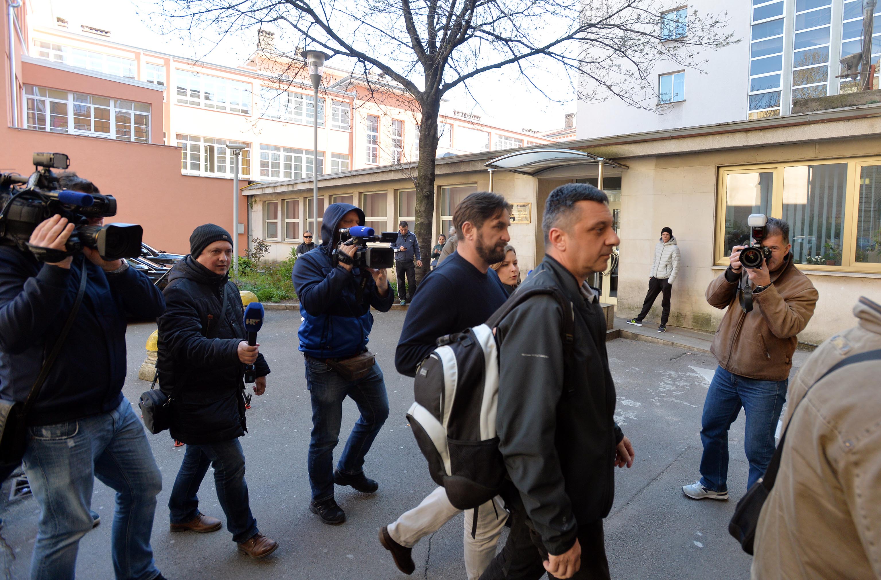 Gianni Rossanda stiže u Policijsku upravu u Rijeci , snimio Damir ŠKOMRLJ