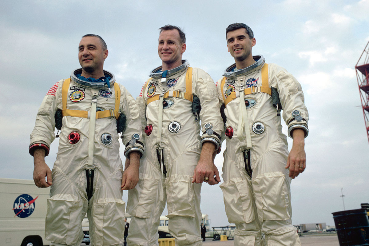 Virgil I. Grissom, Edward H. White, Roger B. Chaffee/NASA