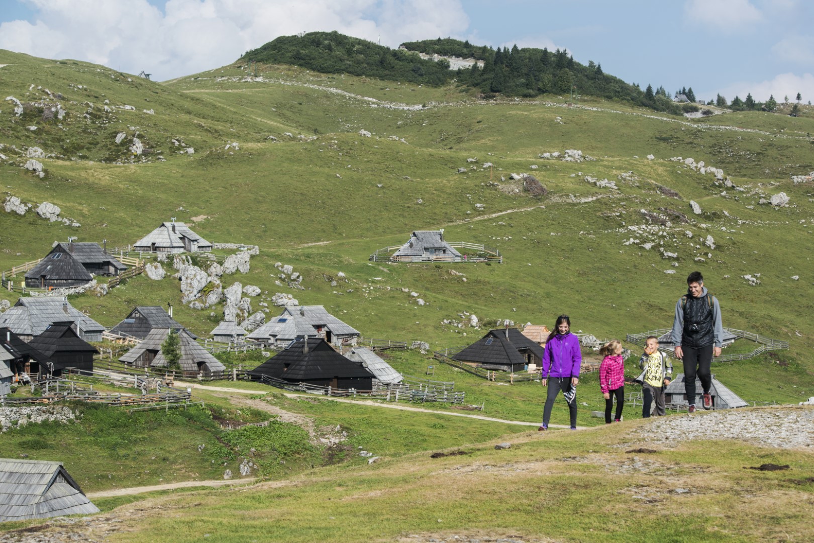 Velika planina, foto Peter PODOBNIK / Zavod za turizem, šport in kulturo Kamnik