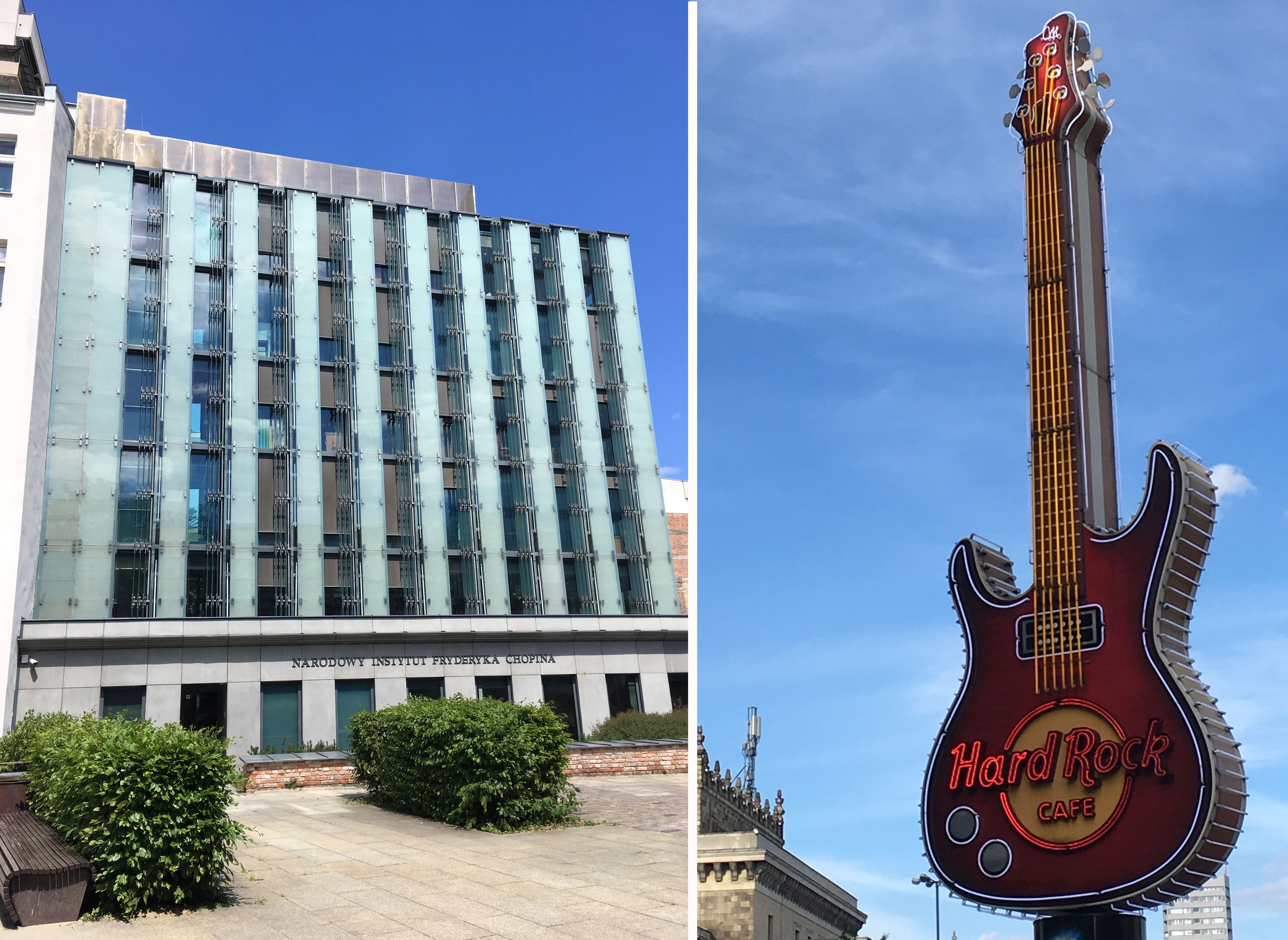 Institut Frederika Chopina / Hard rock caffe