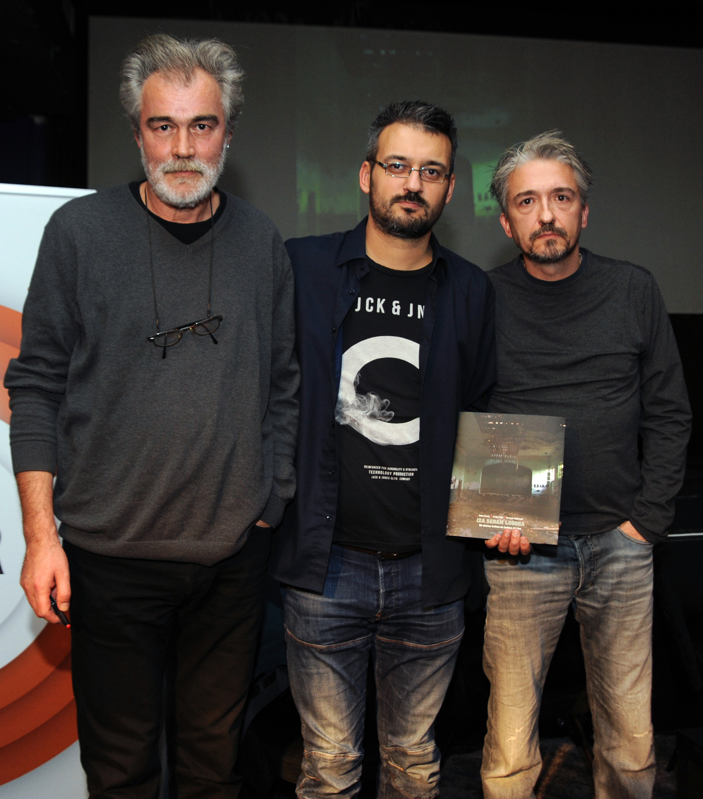 Autori Viktor Ivančić, Nemanja Stjepanović i Hrvoje Polan / Foto Darko JELINEK