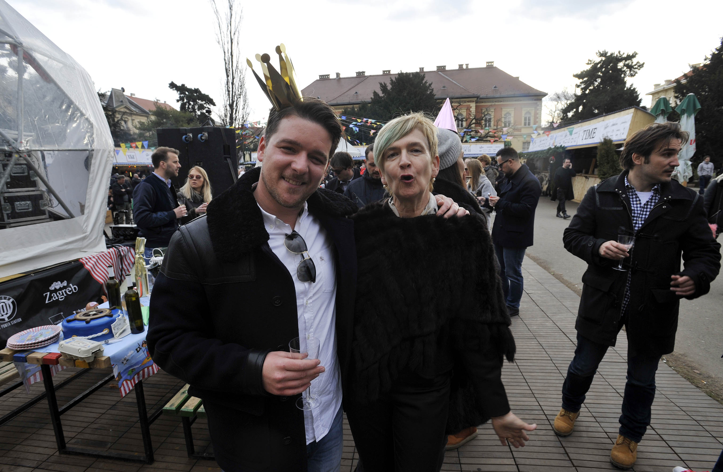 Mama Morana i sin Stjepko proslavili su rođendan / Foto Davor KOVAČEVIĆ